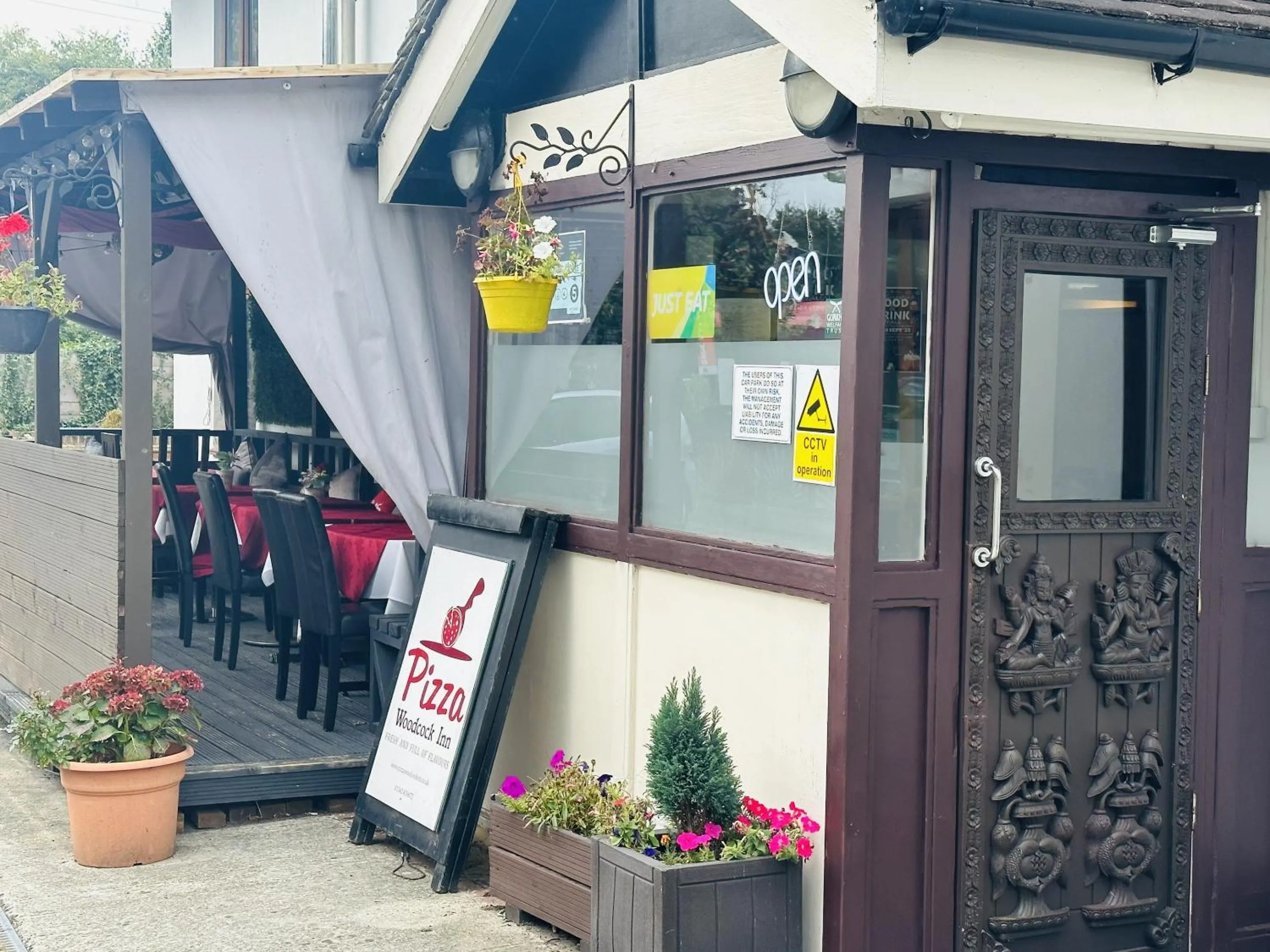 Lobby or reception in woodcock inn