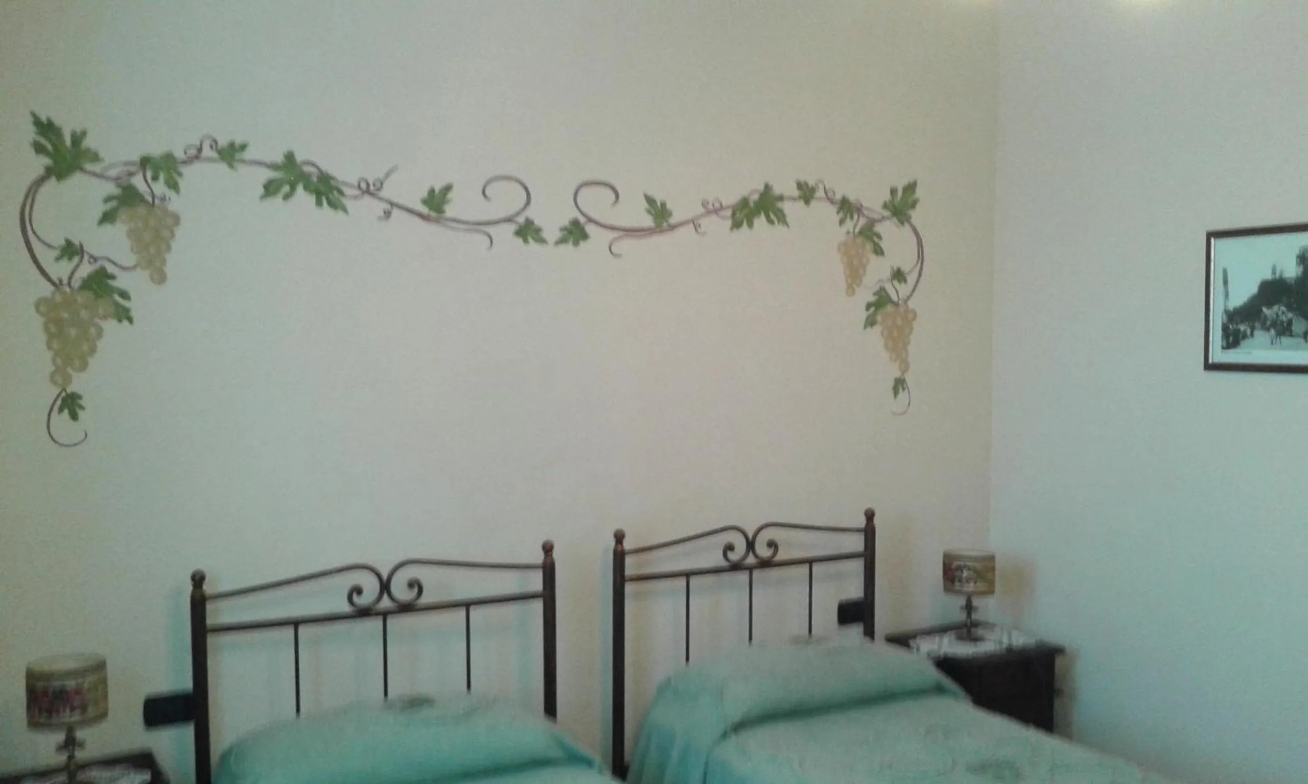 Decorative detail, Bed in Cà Du Ruja