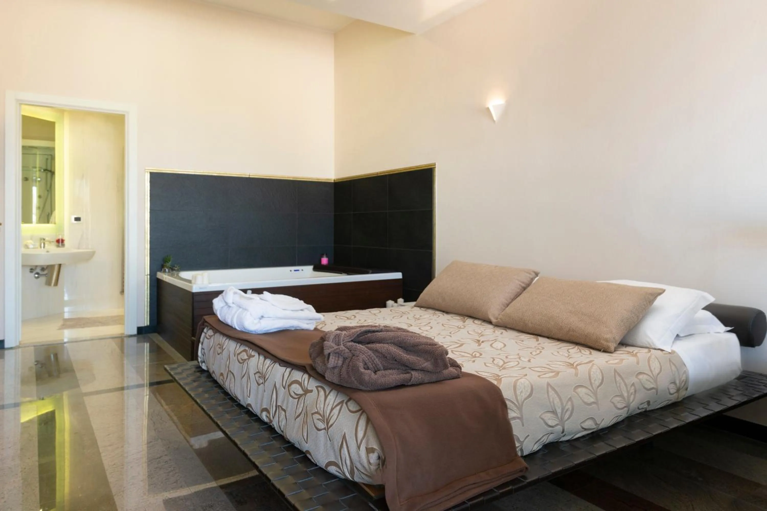 Bed in Hotel Residence Imperial