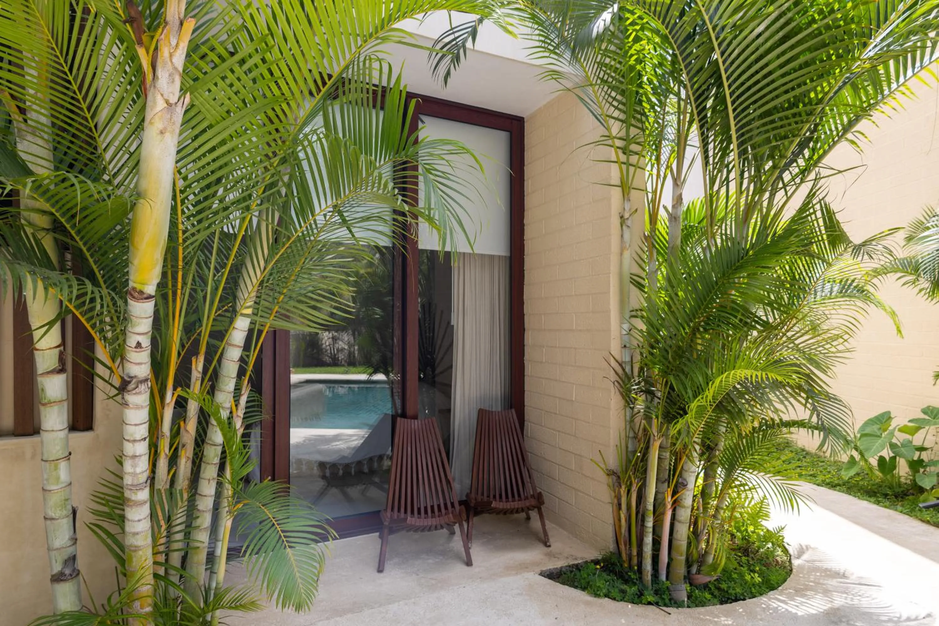 Patio in La Bohème Sayulita