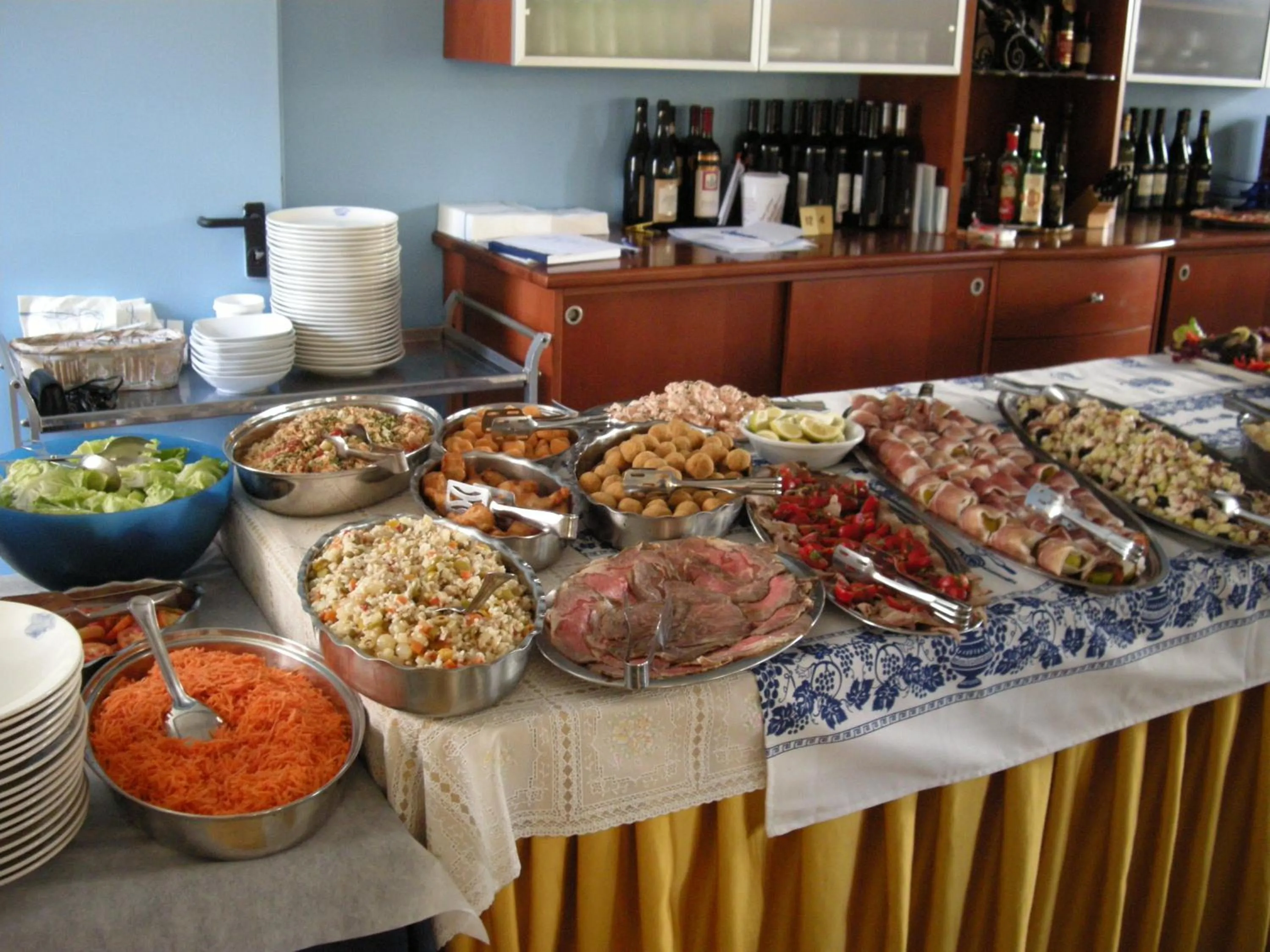 Food close-up in Hotel Metron