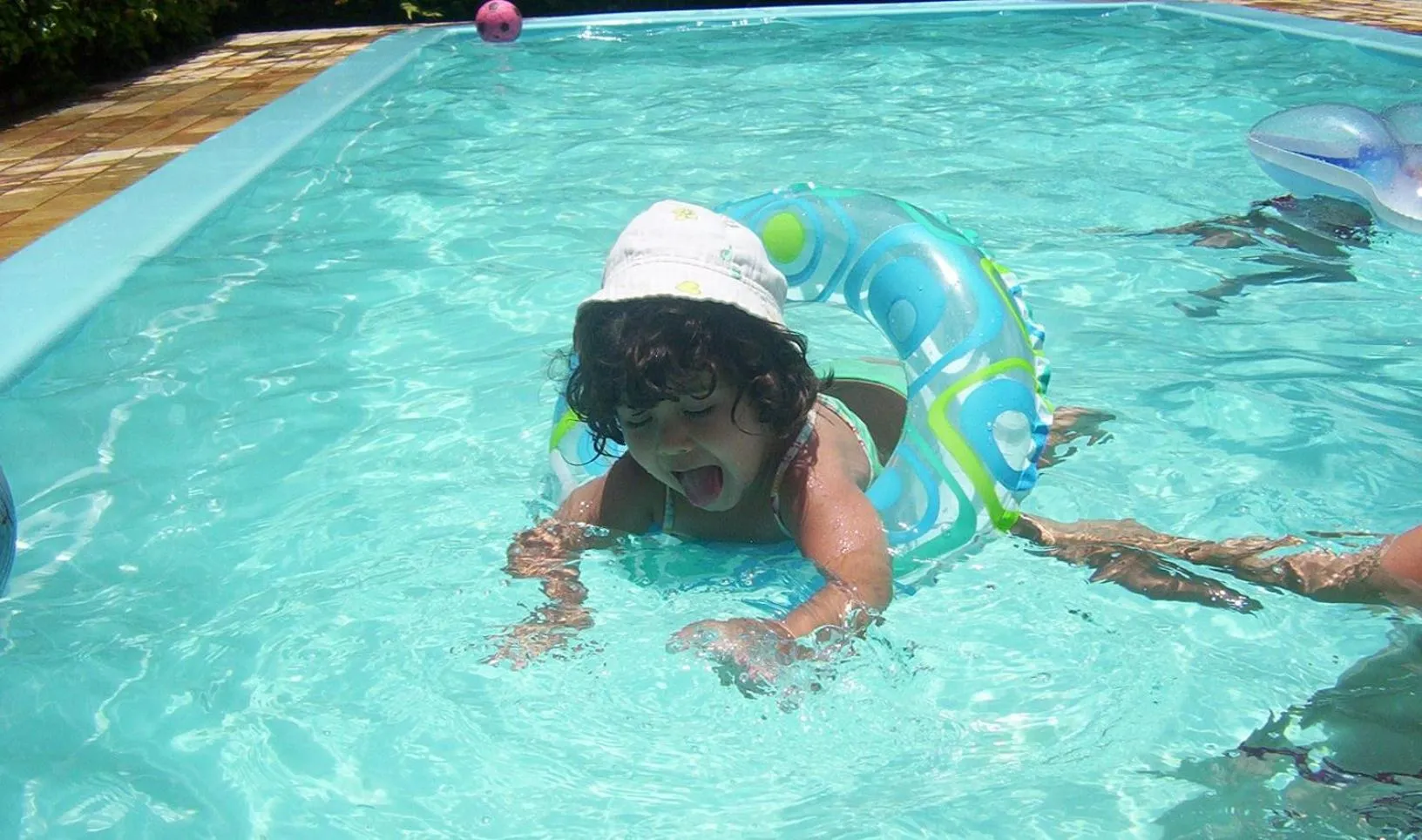 Pool view in Pousada Realeza Atibaia