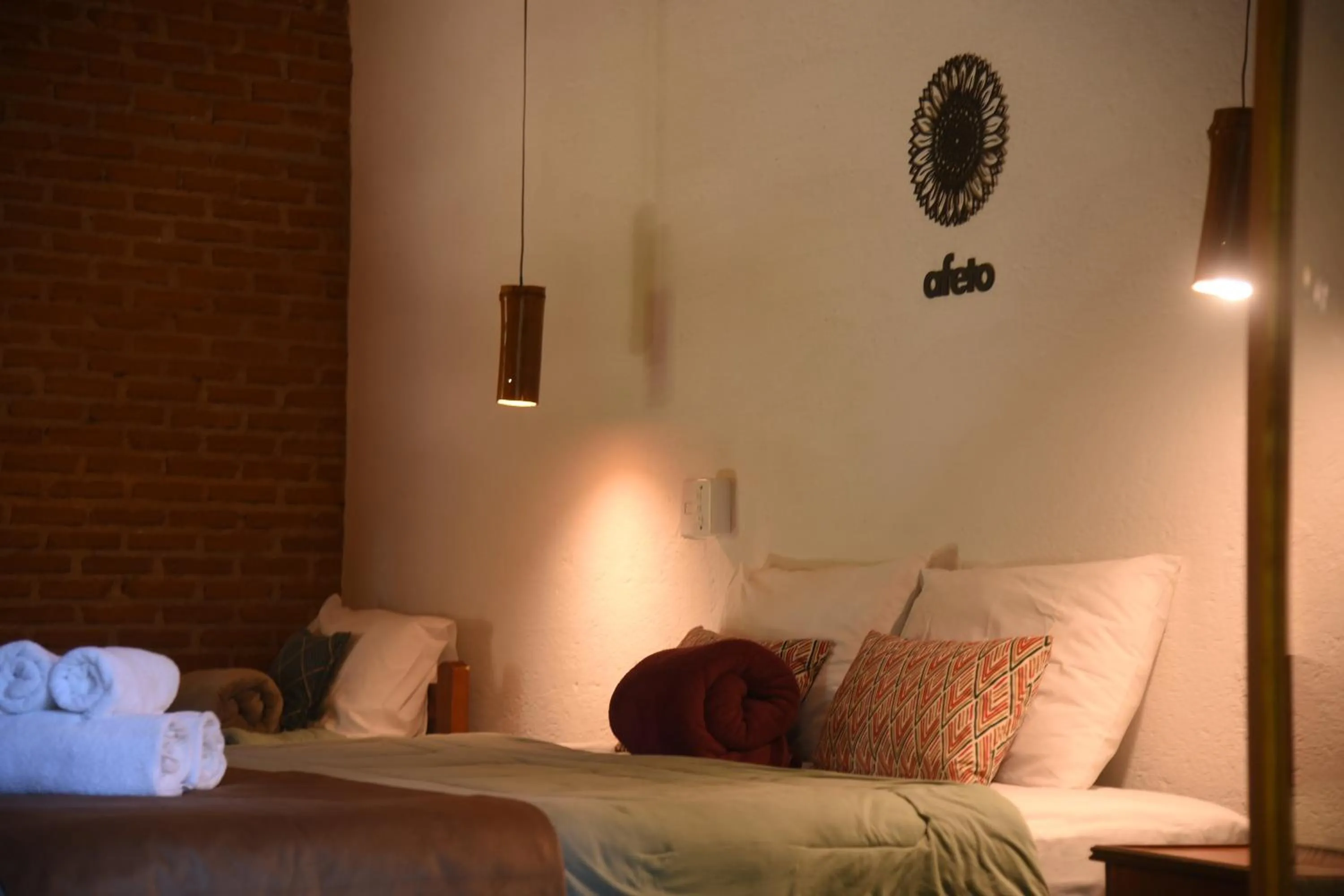 Bed in Pousada Realeza Atibaia