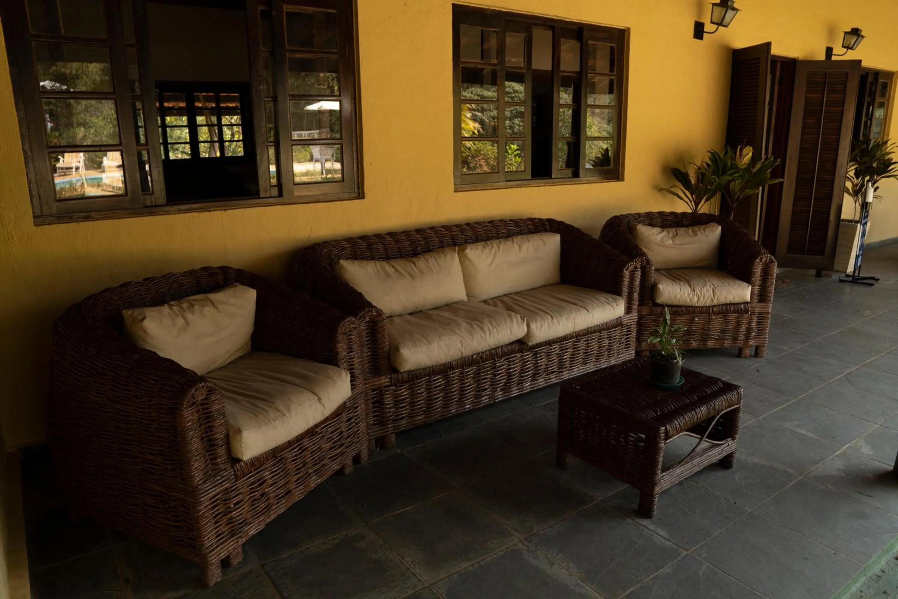 Patio in Pousada Realeza Atibaia