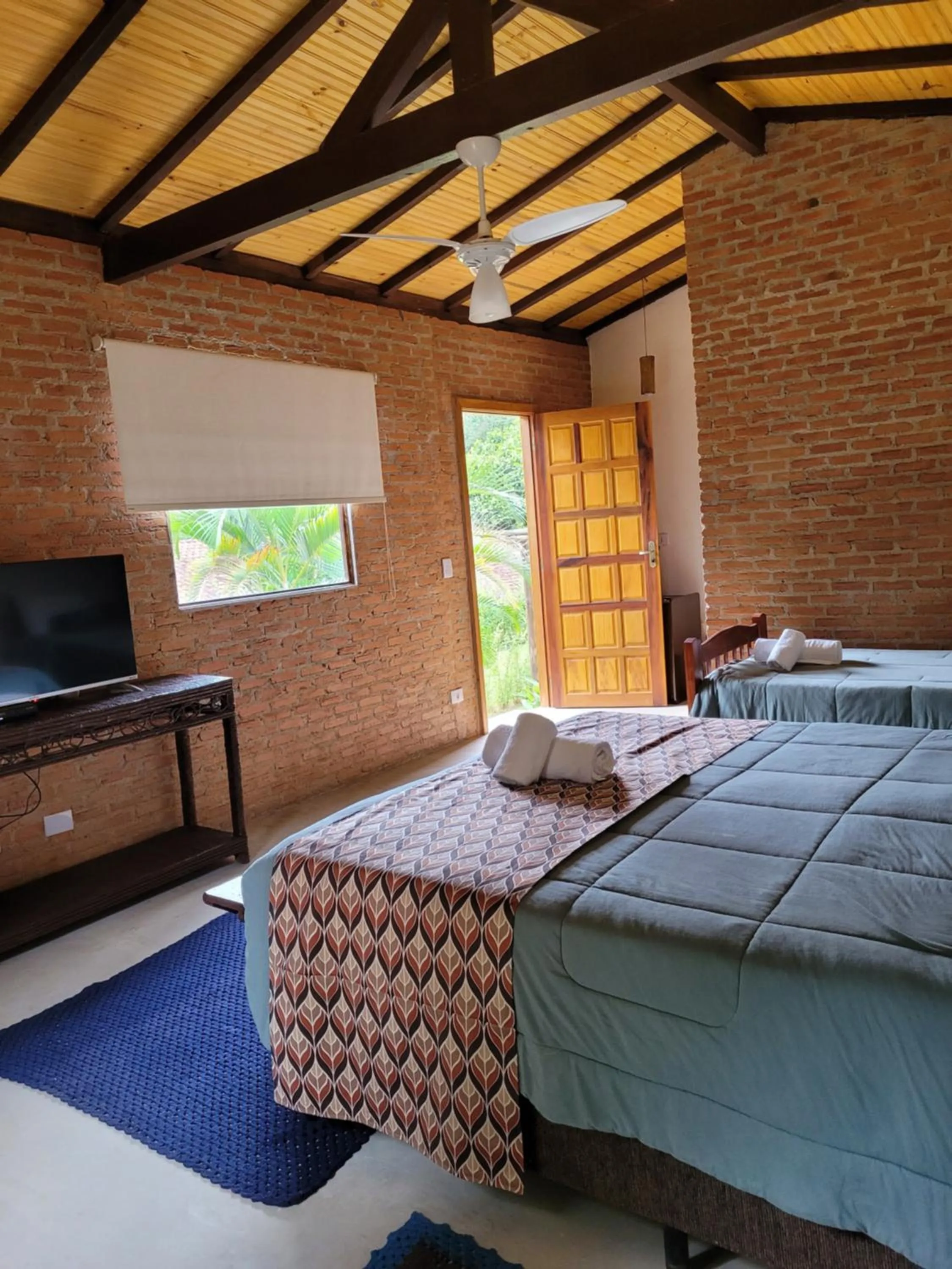 Bed in Pousada Realeza Atibaia