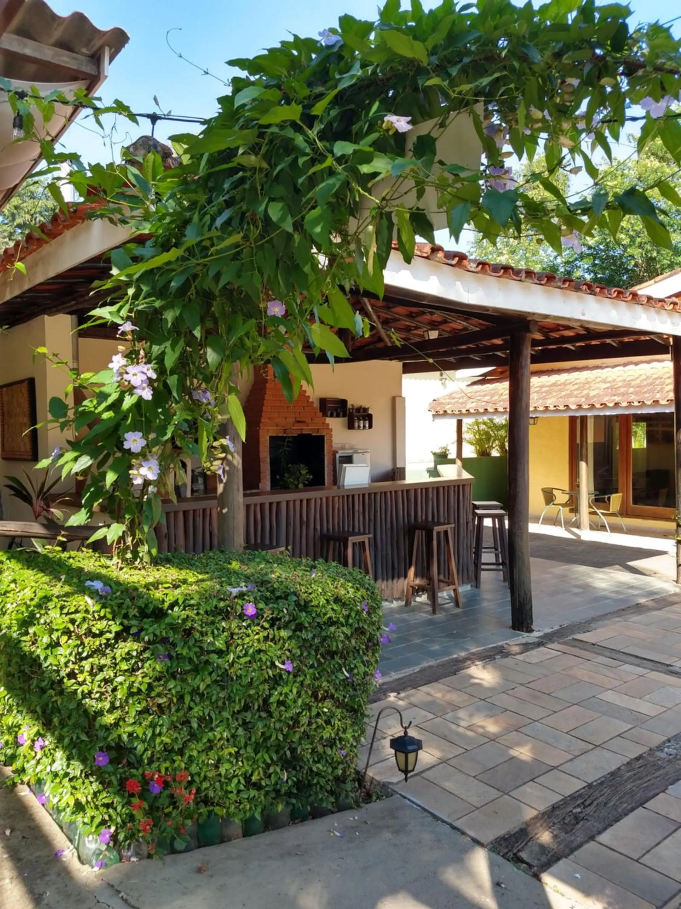 Patio in Pousada Realeza Atibaia