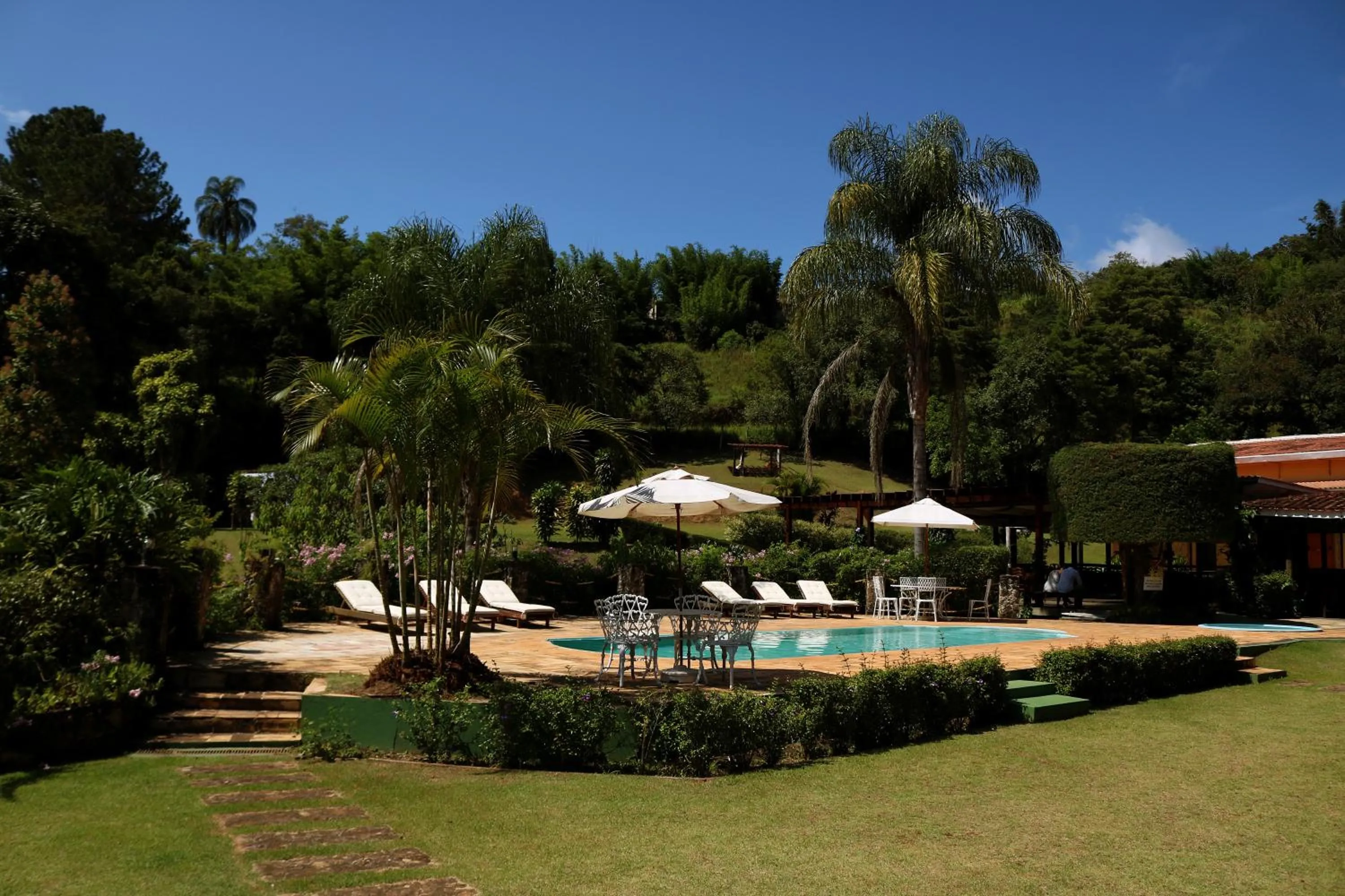 Garden in Pousada Realeza Atibaia