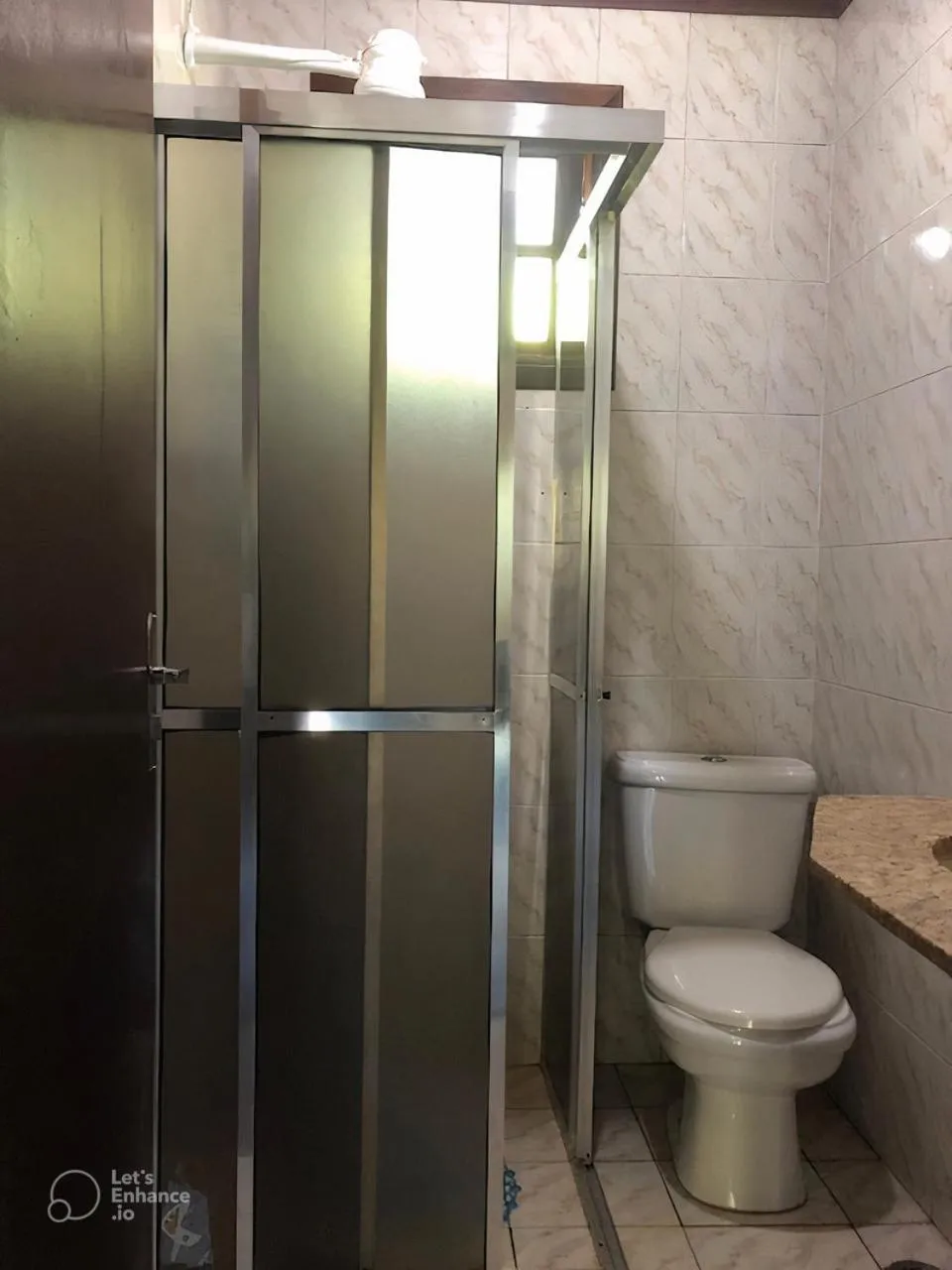 Bathroom in Pousada Realeza Atibaia