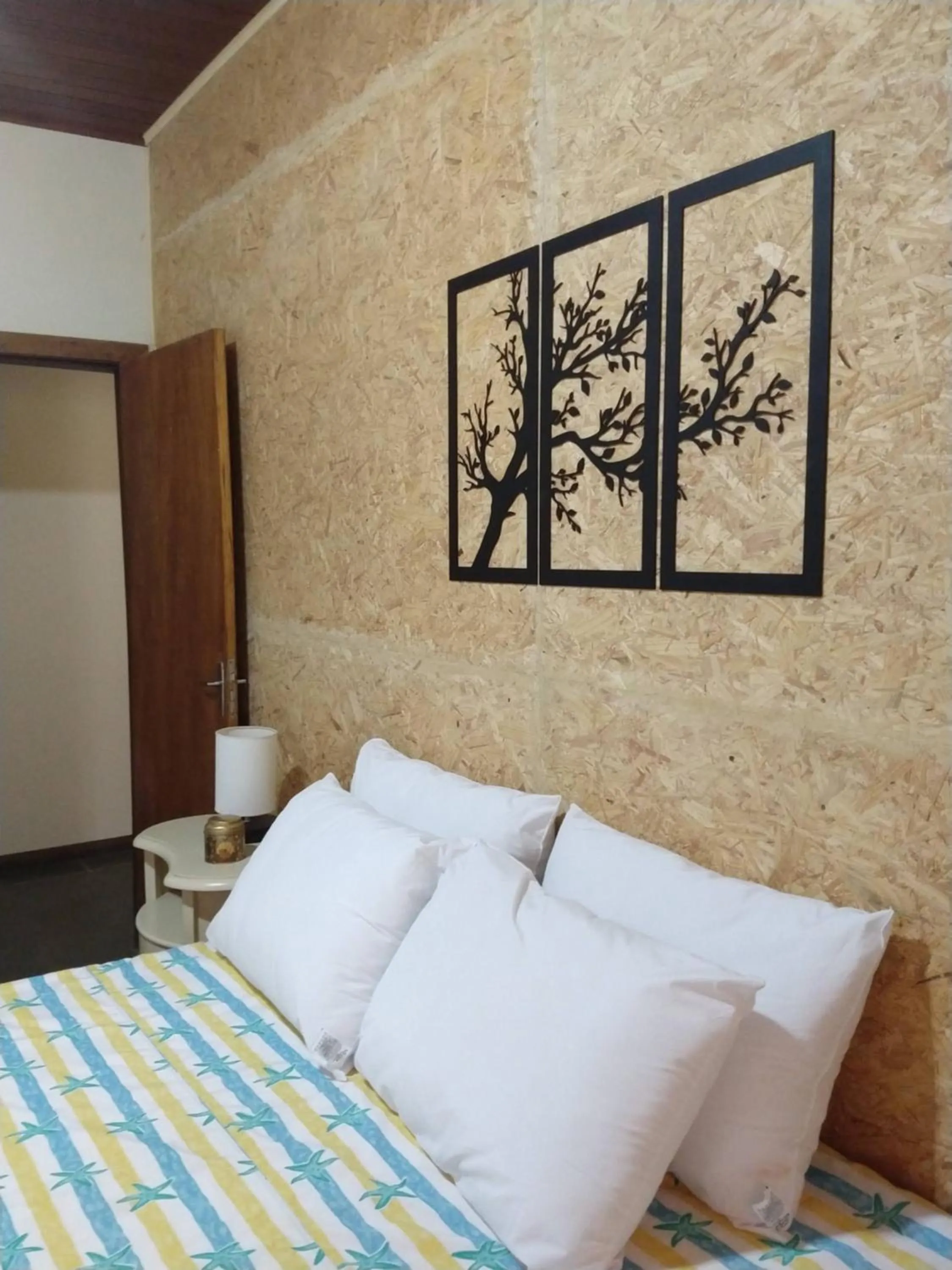 Property building, Bed in Pousada Realeza Atibaia