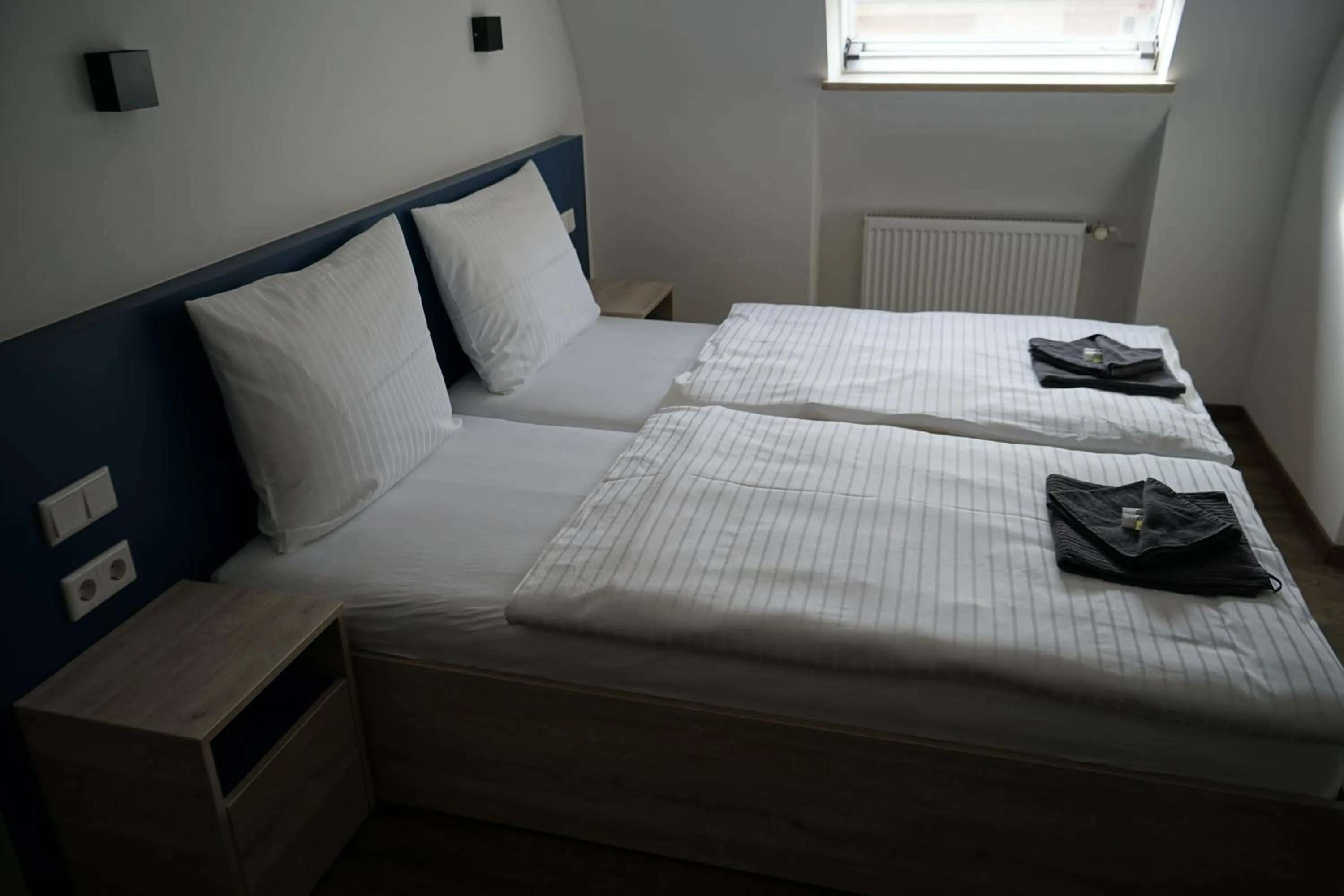 Bed in Hotel Central City Hbf Nürnberg Garni