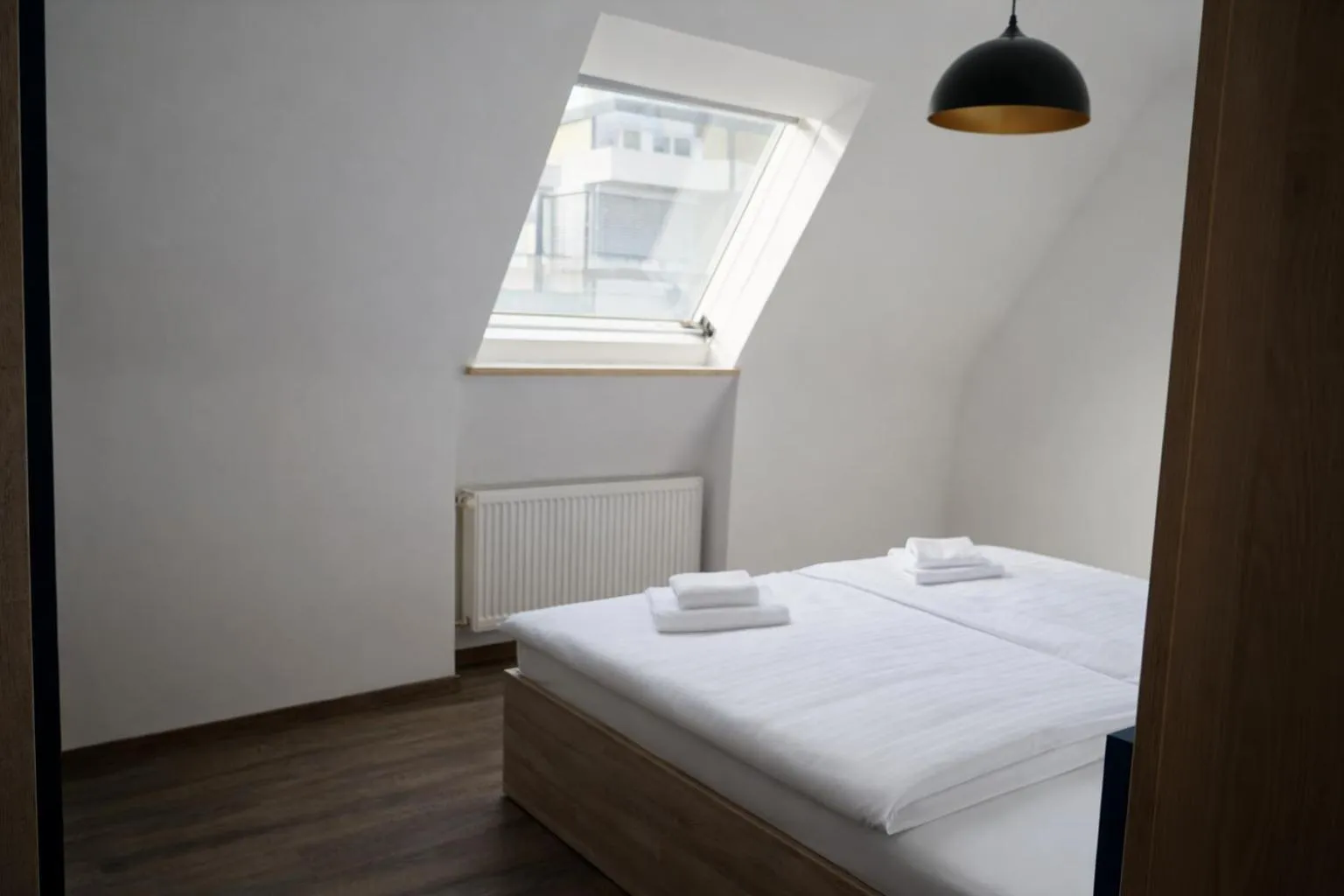 Photo of the whole room, Bed in Hotel Central City Hbf Nürnberg Garni