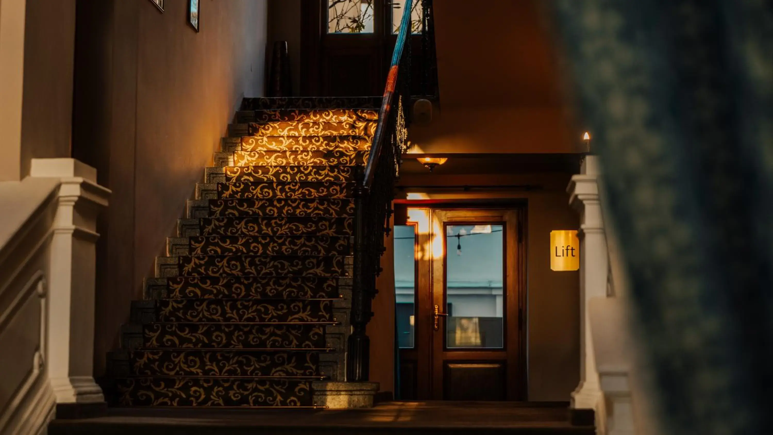 Lobby or reception in Boutique Hotel Klarov Lobby or reception in Boutique Hotel Klarov