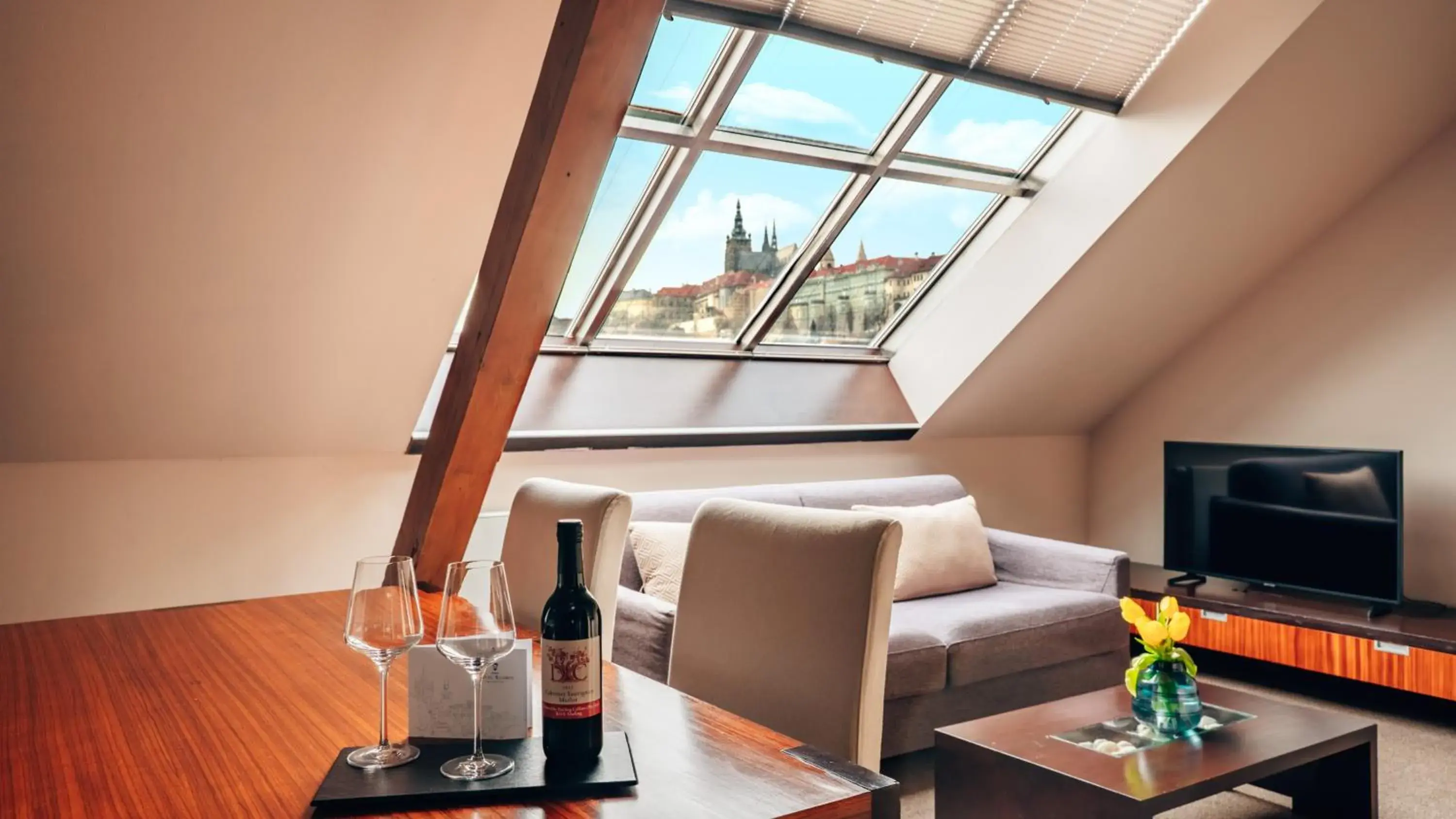 View (from property/room) in Boutique Hotel Klarov View (from property/room) in Boutique Hotel Klarov