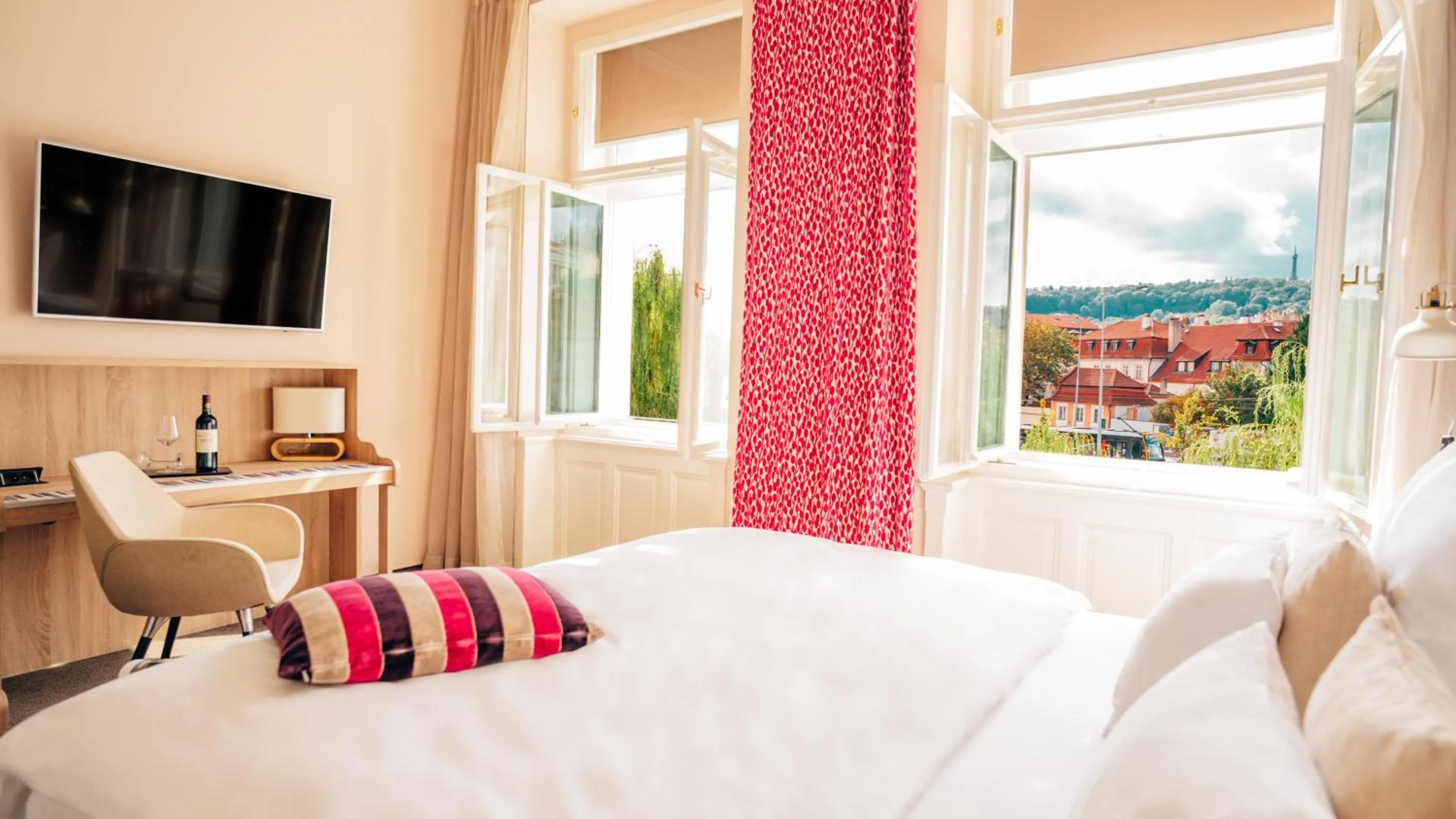 Natural landscape, Bed in Boutique Hotel Klarov