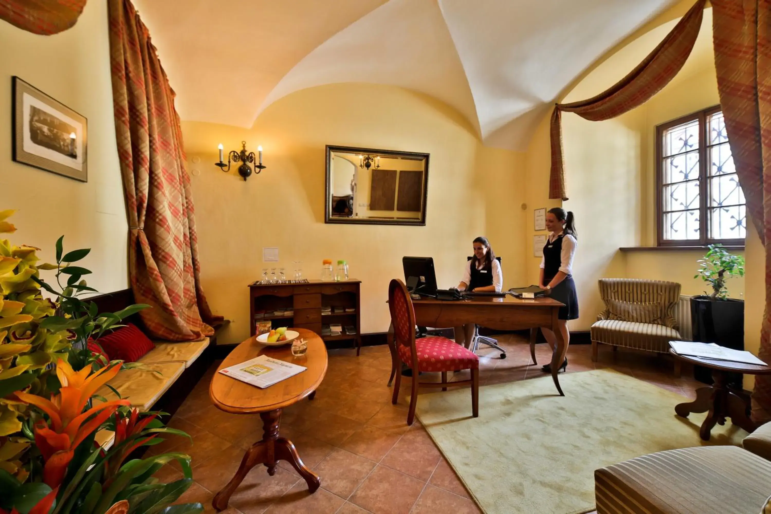 Lobby or reception in Questenberg Hotel Lobby or reception in Questenberg Hotel