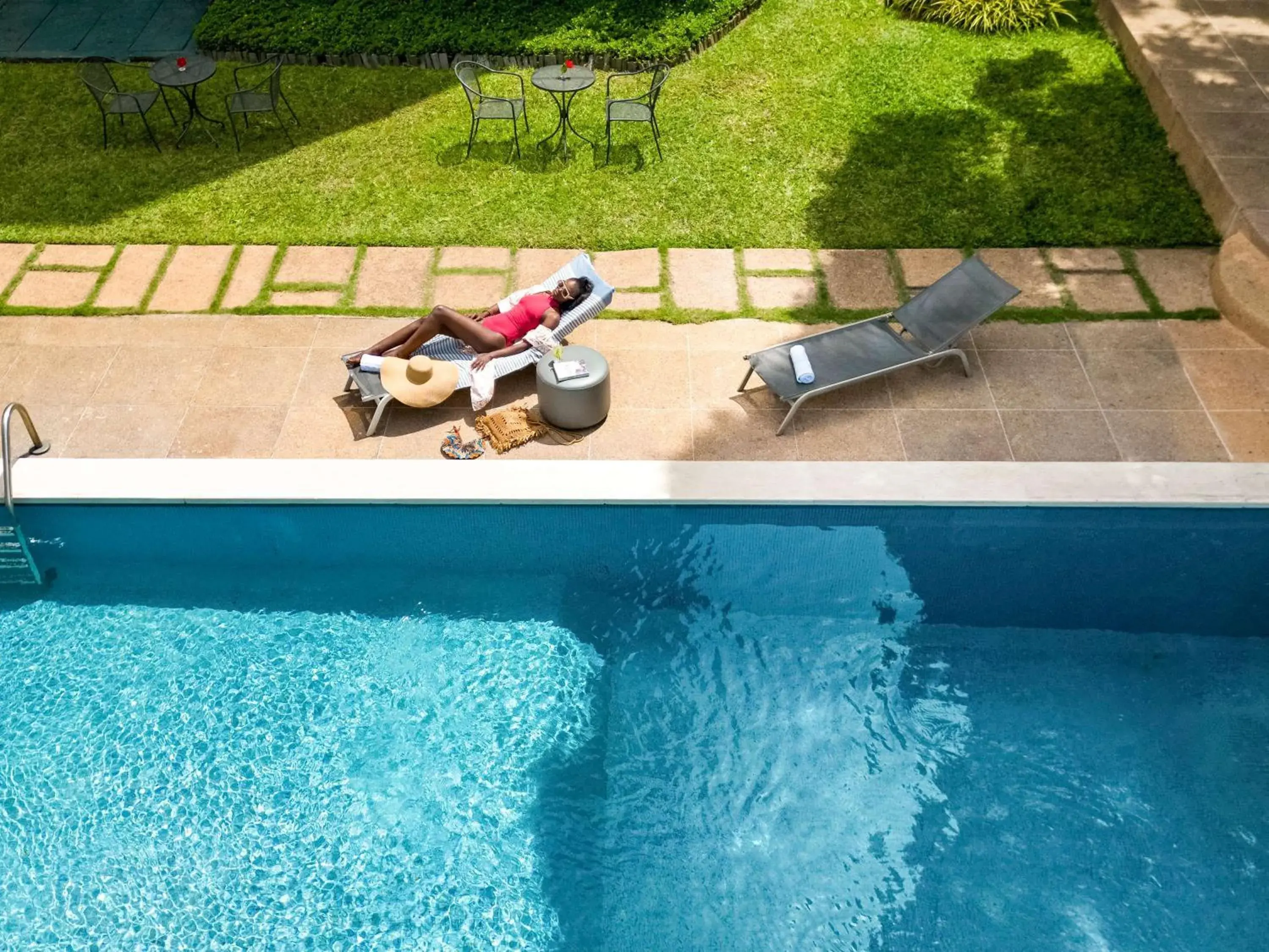 Pool view in Ibis Styles Abidjan Marcory Pool view in Ibis Styles Abidjan Marcory