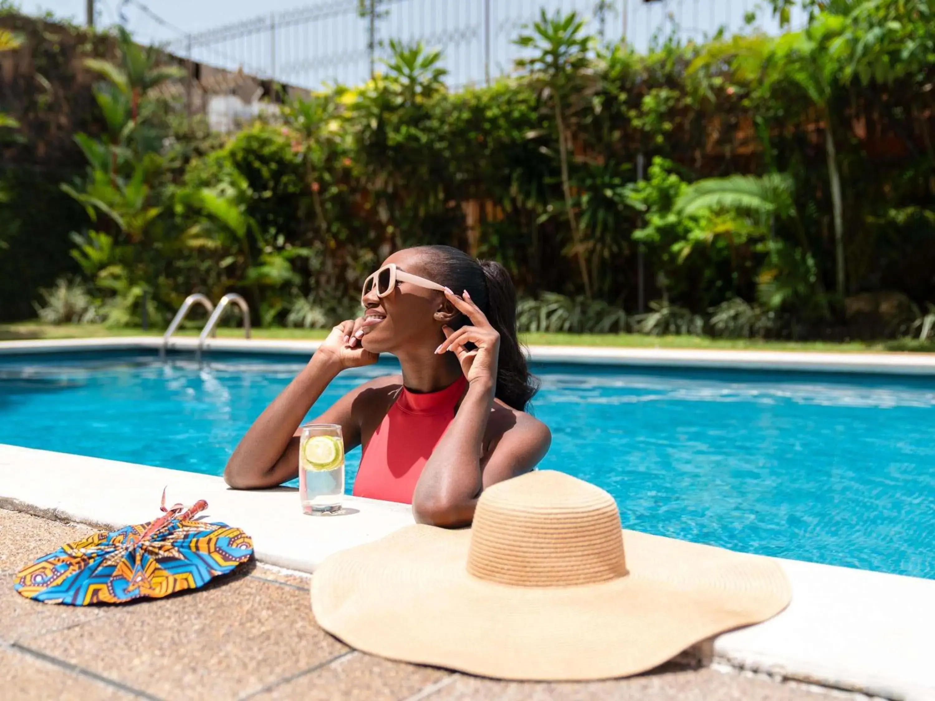 Pool view in Ibis Styles Abidjan Marcory Pool view in Ibis Styles Abidjan Marcory