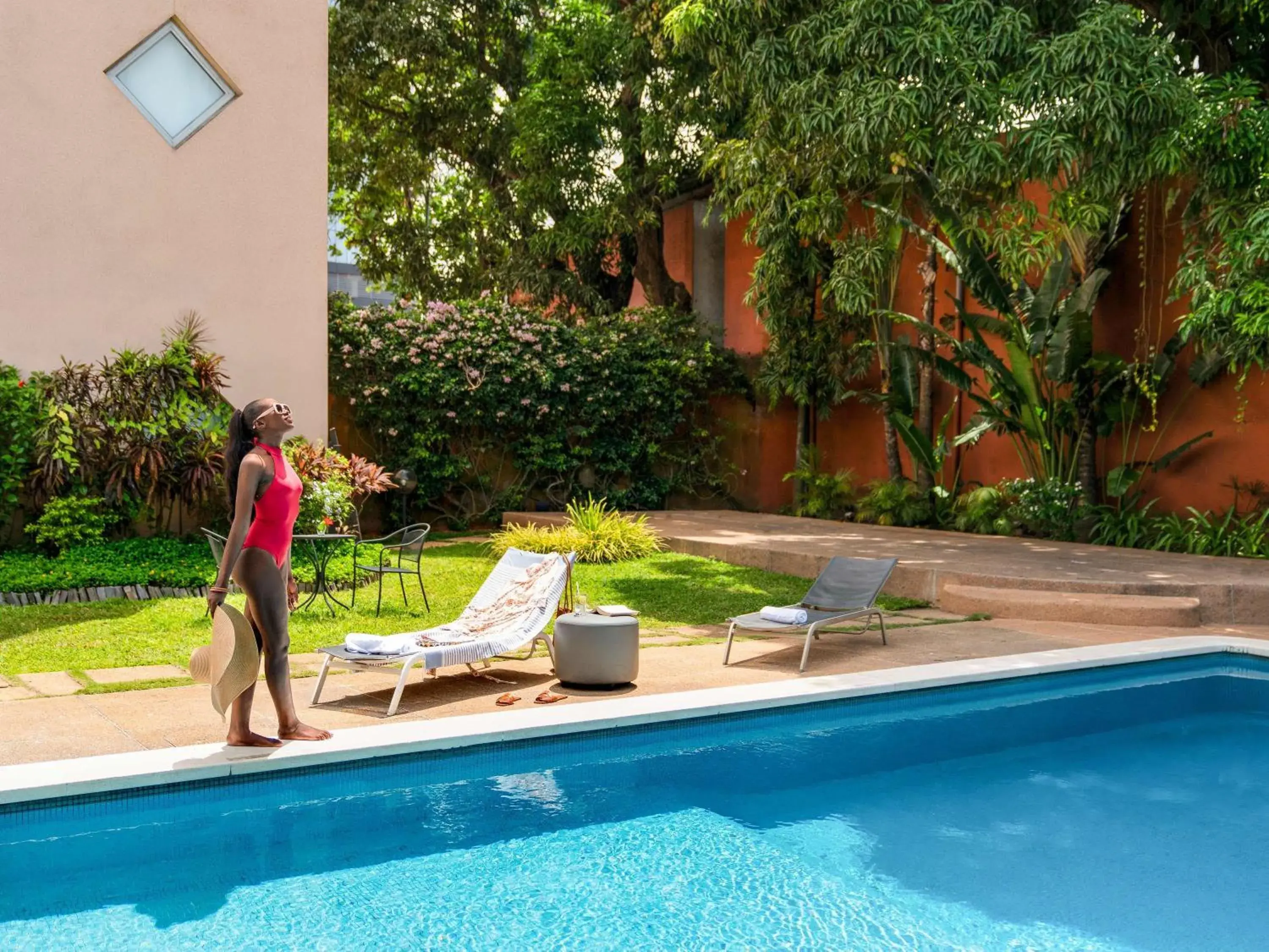 Pool view in Ibis Styles Abidjan Marcory Pool view in Ibis Styles Abidjan Marcory