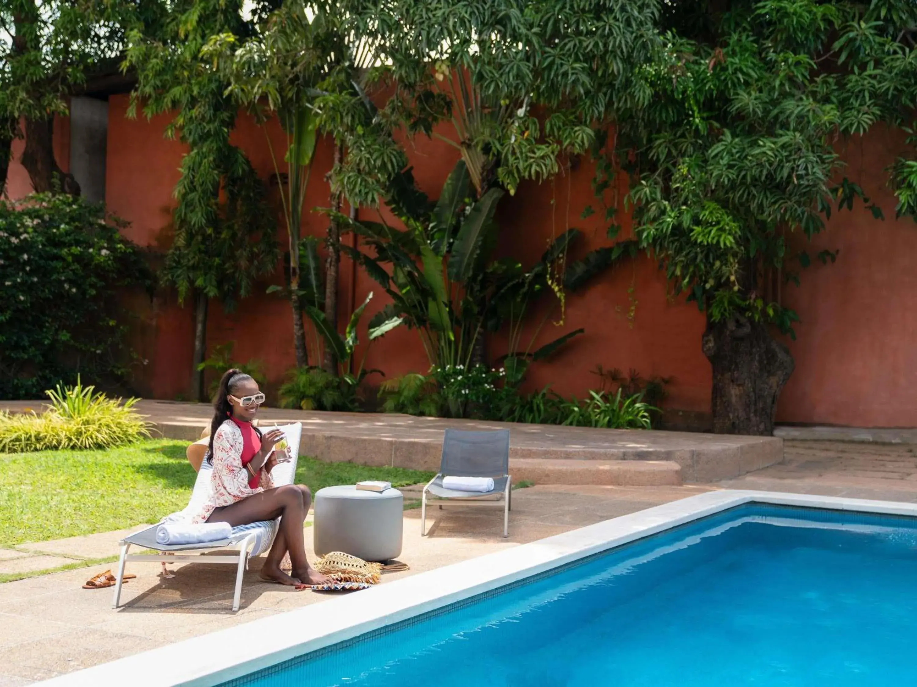 Pool view in Ibis Styles Abidjan Marcory Pool view in Ibis Styles Abidjan Marcory