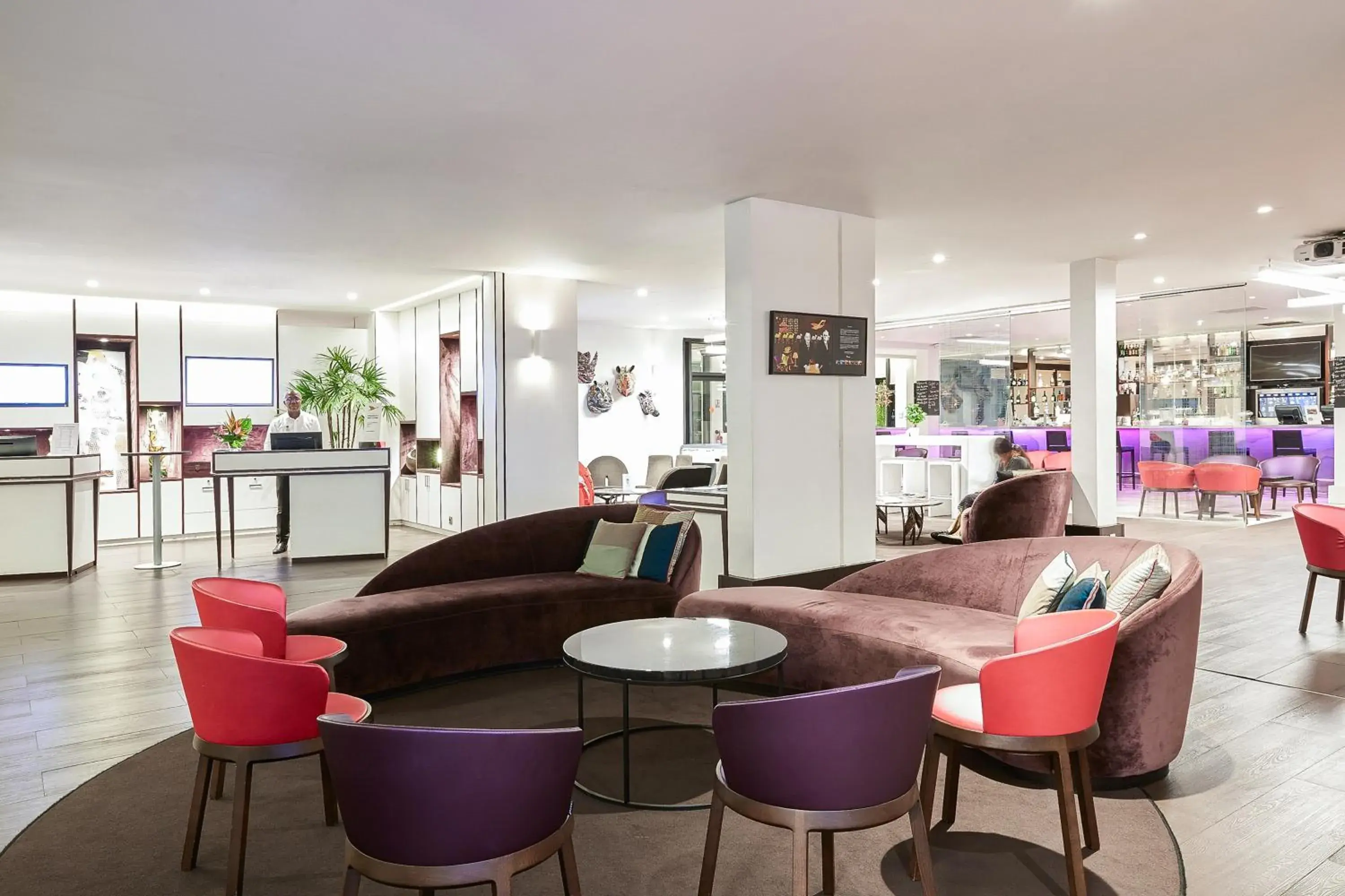 Lobby or reception in Novotel Abidjan Plateau Lobby or reception in Novotel Abidjan Plateau