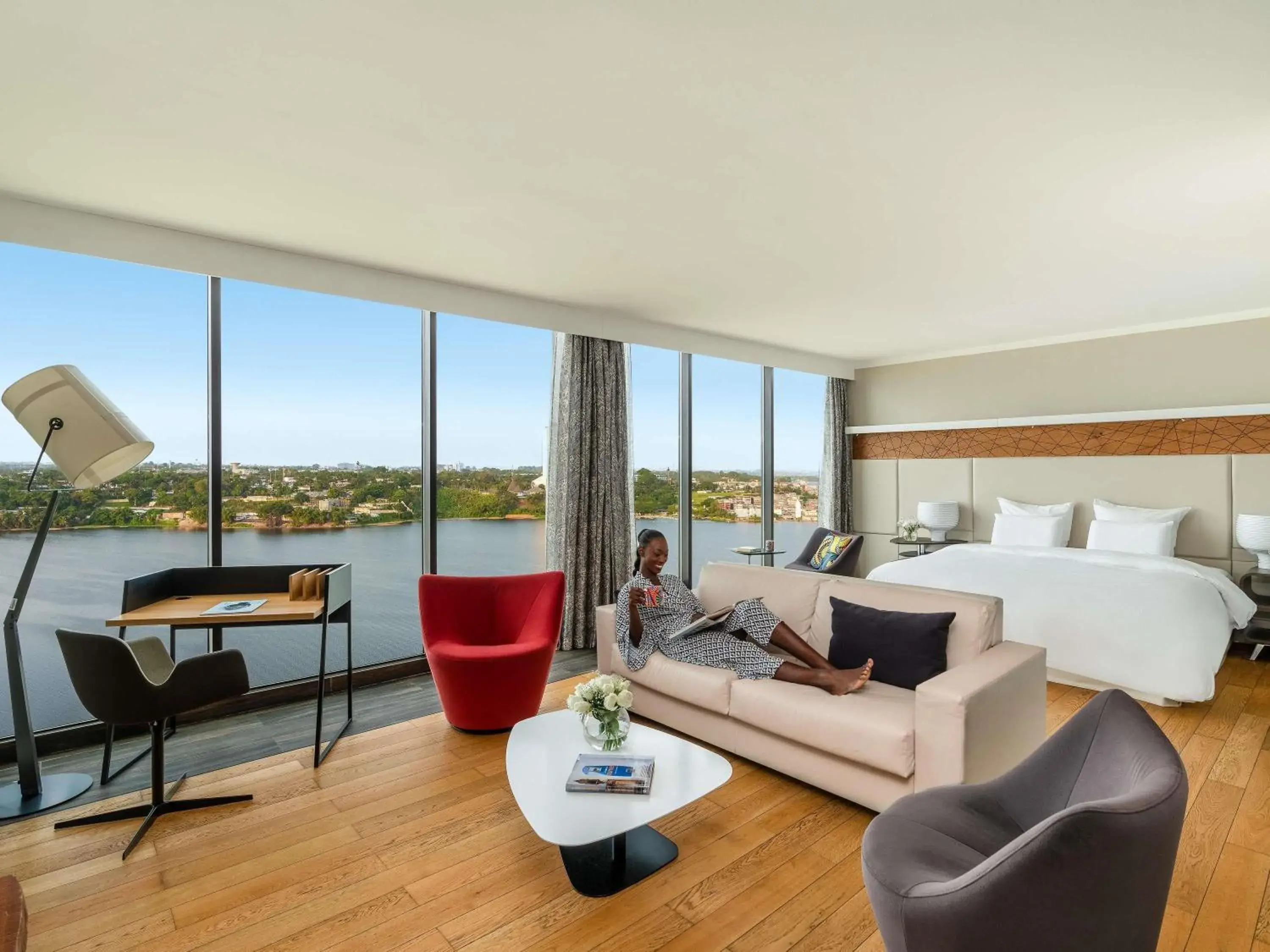 Bedroom, Bed in Pullman Abidjan Bedroom, Bed in Pullman Abidjan