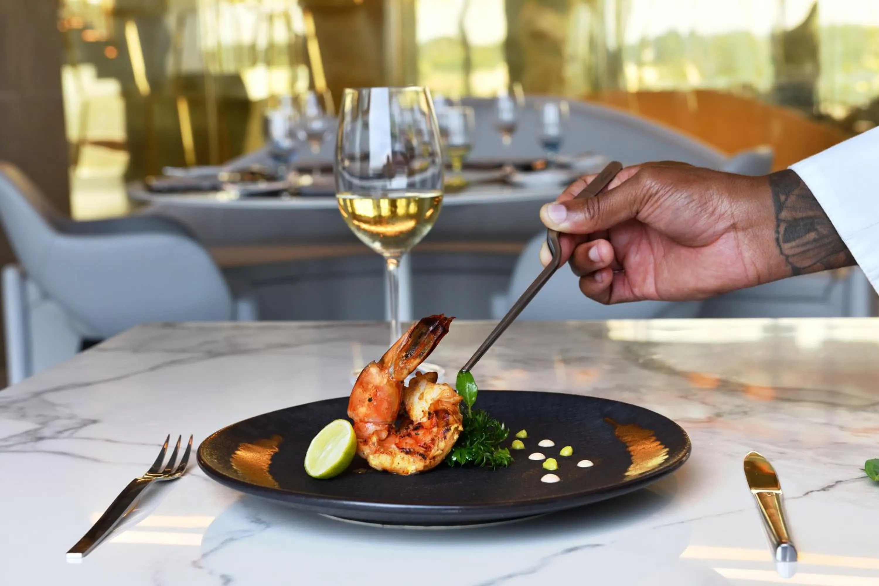 Food and drinks in Pullman Abidjan