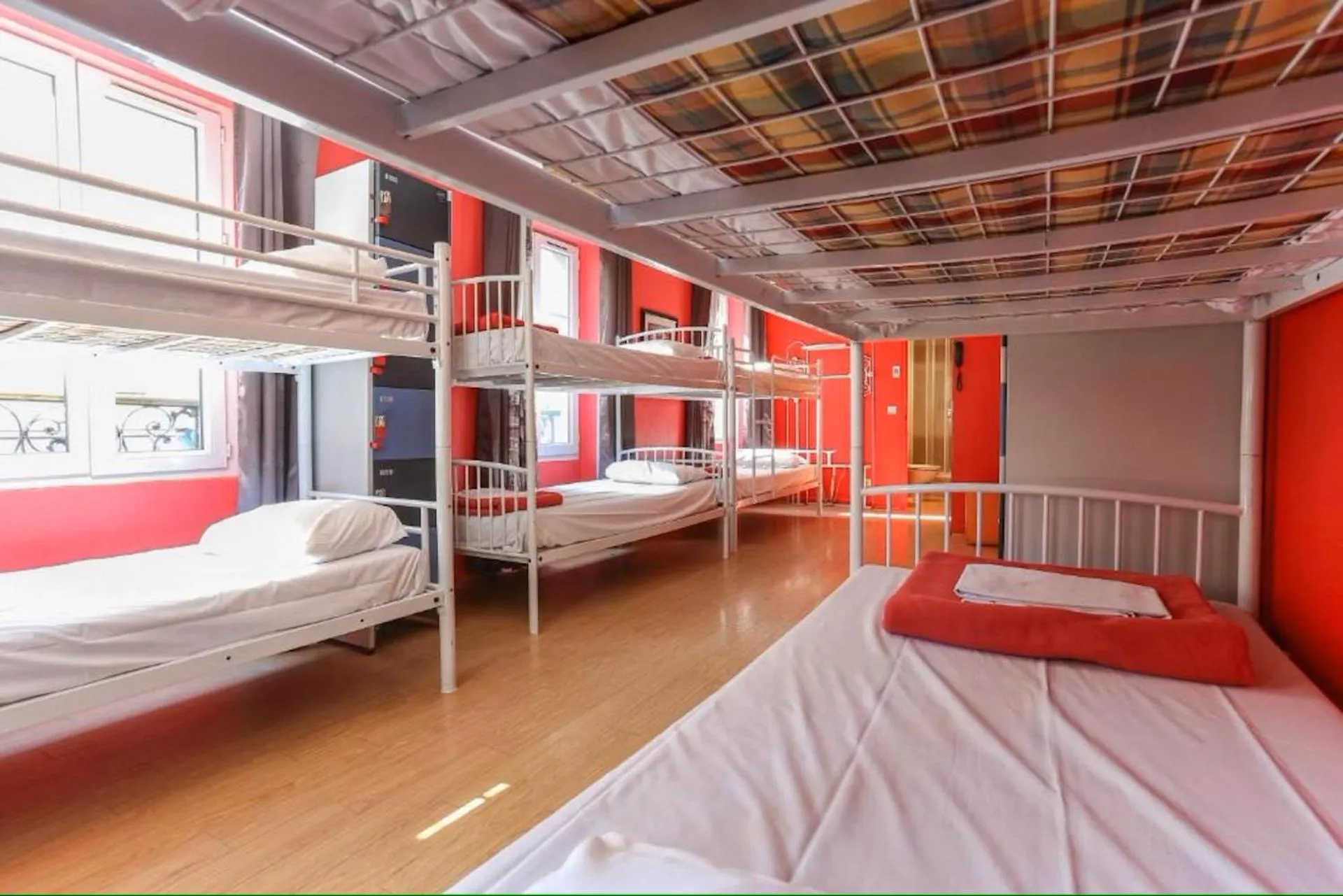 Bedroom, Bed in Le Village Montmartre by Hiphophostels