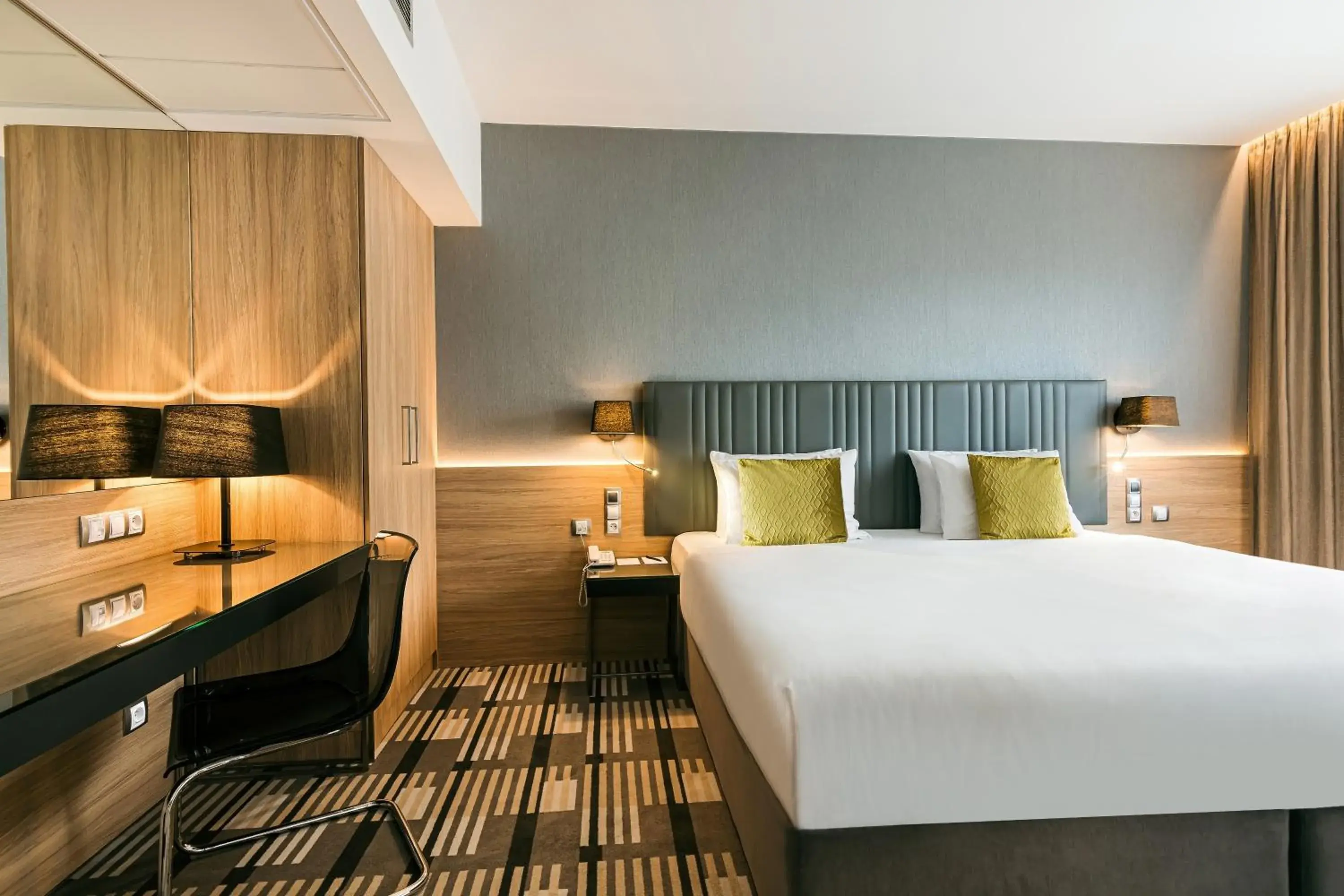 Bedroom, Bed in Hotel International Brno Bedroom, Bed in Hotel International Brno