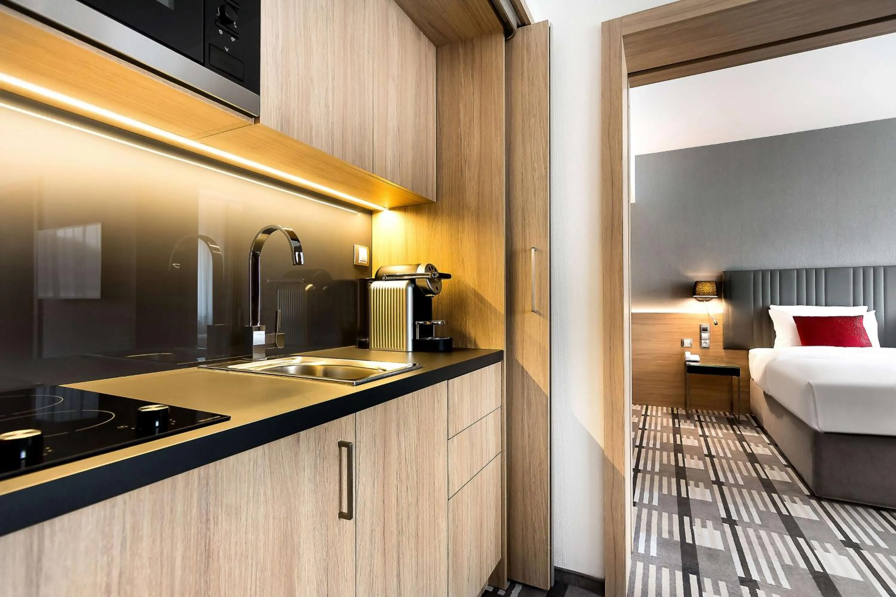 Photo of the whole room, Bed in Hotel International Brno