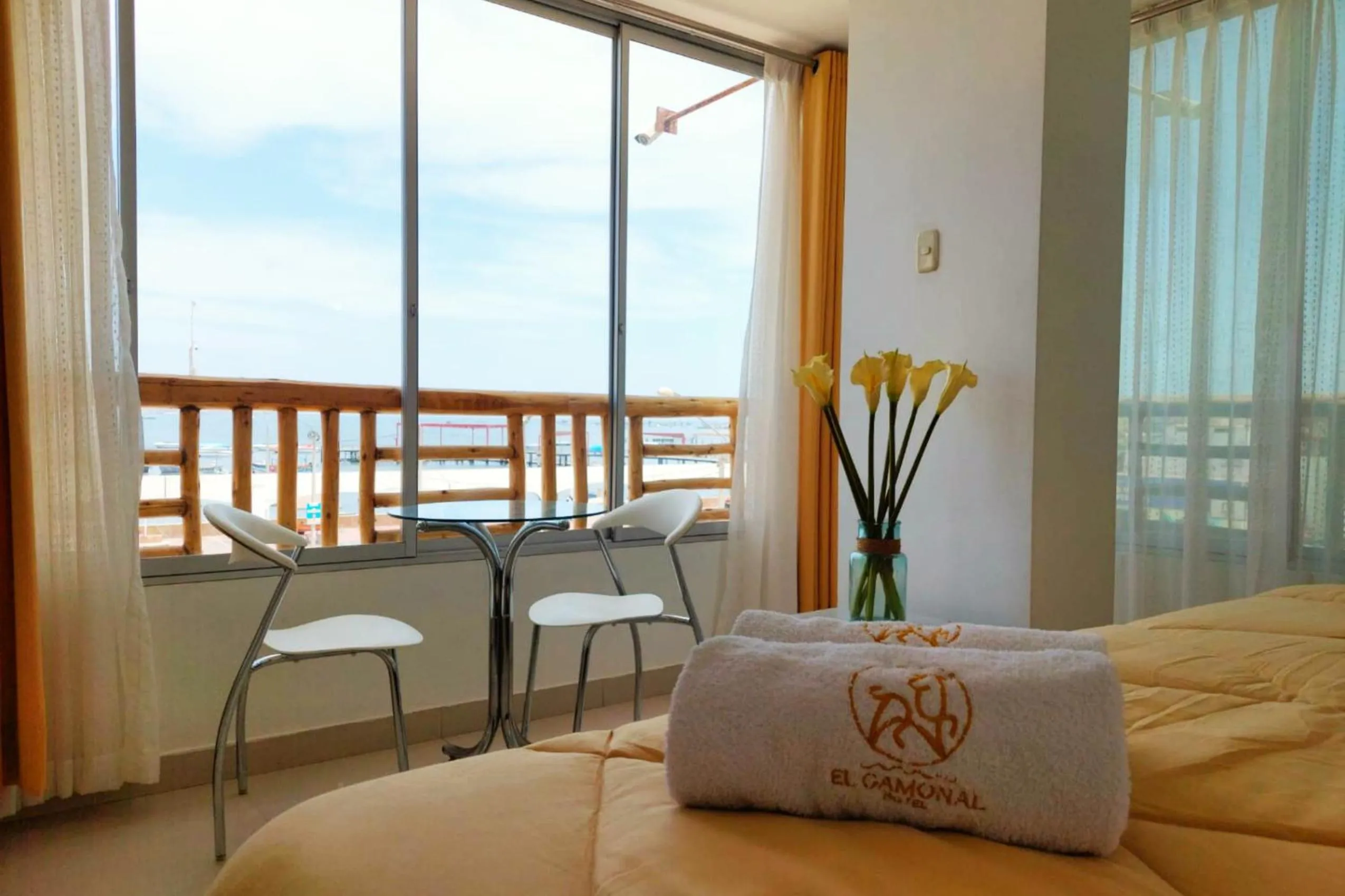Bathroom, Bed in El Gamonal - Paracas