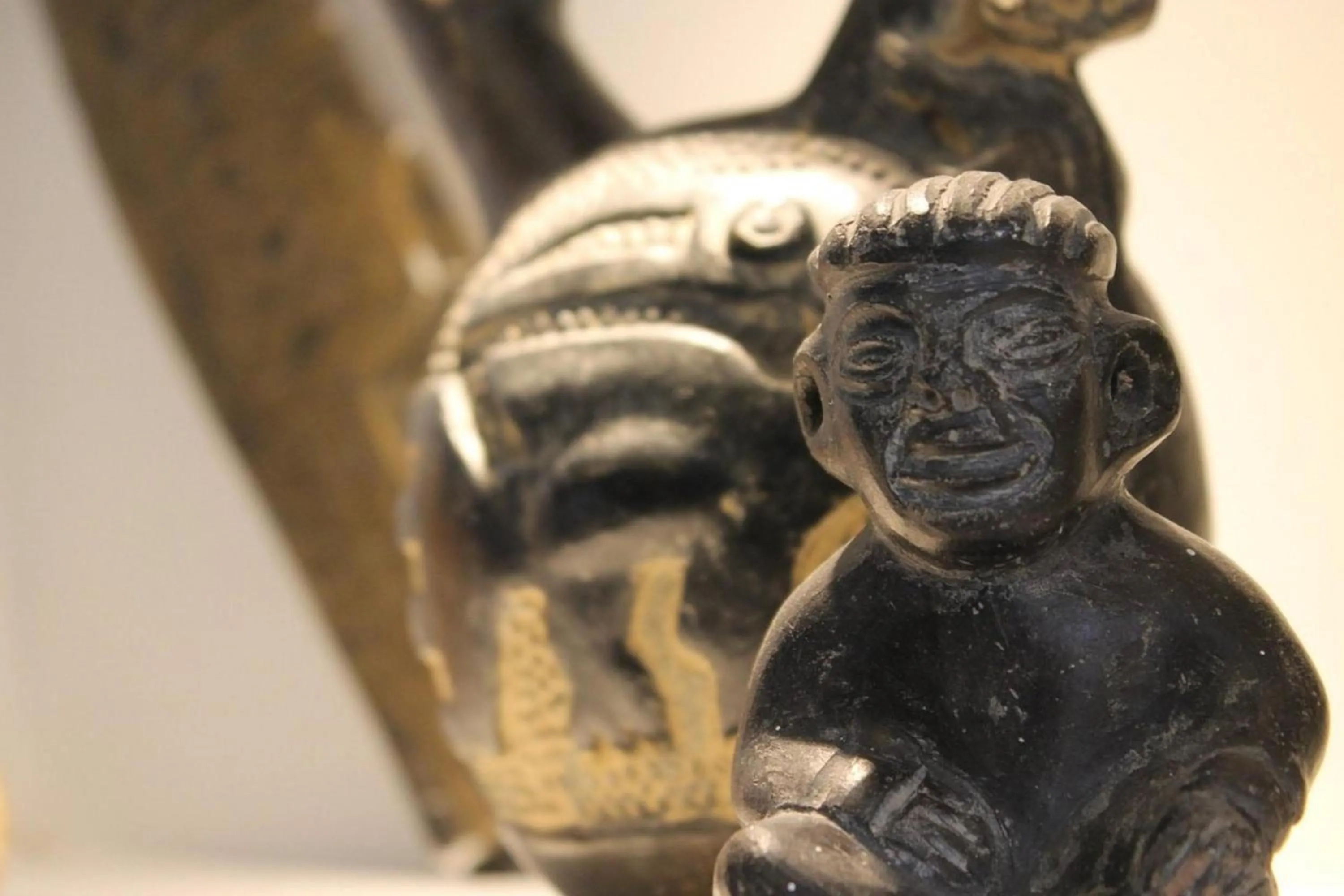 Decorative detail in El Gamonal - Paracas