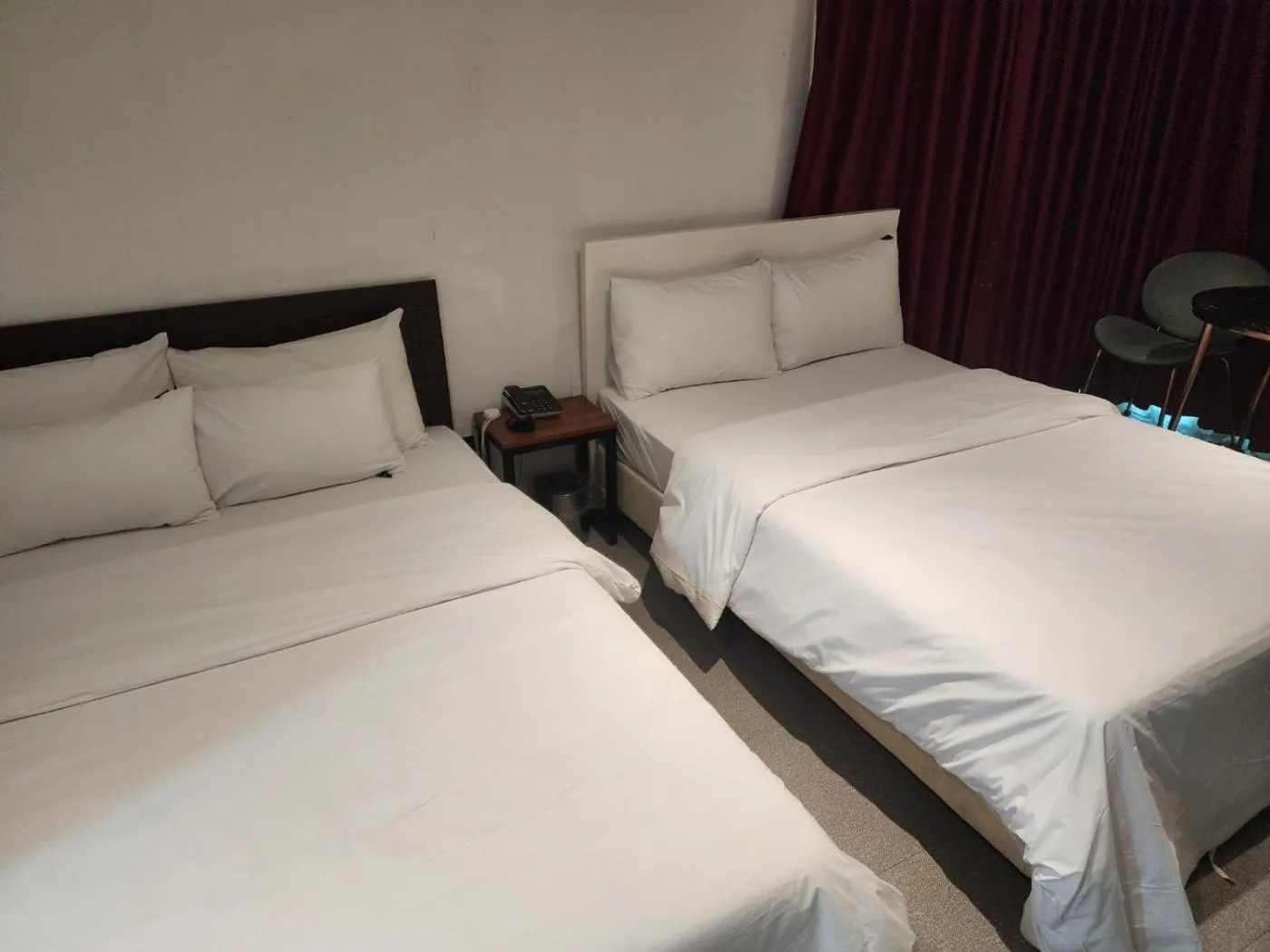 Bed in Pacific7 Hotel