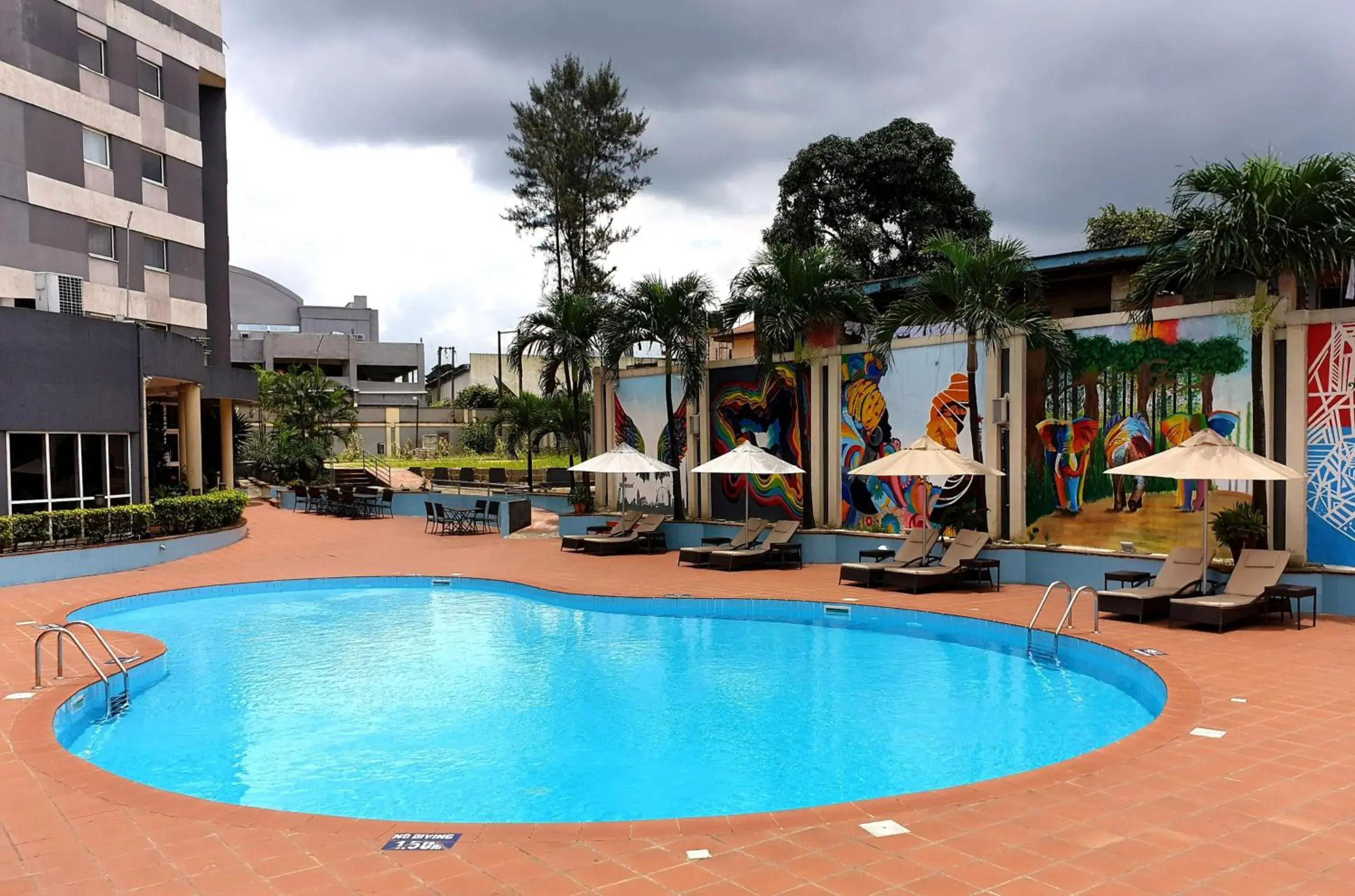 Swimming pool in Novotel Port Harcourt Swimming pool in Novotel Port Harcourt