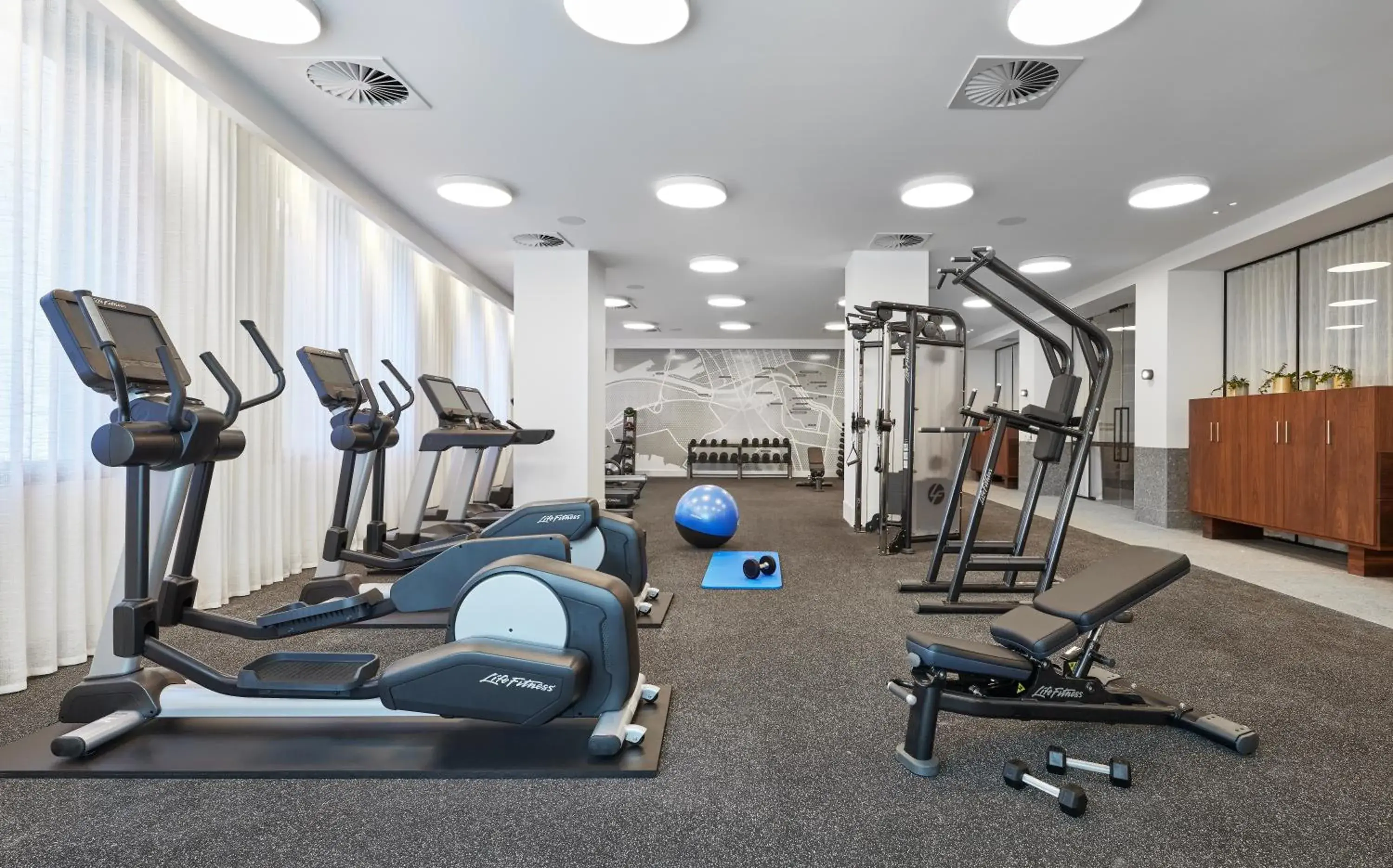 Fitness centre/facilities in Hyatt Centric Melbourne Fitness centre/facilities in Hyatt Centric Melbourne