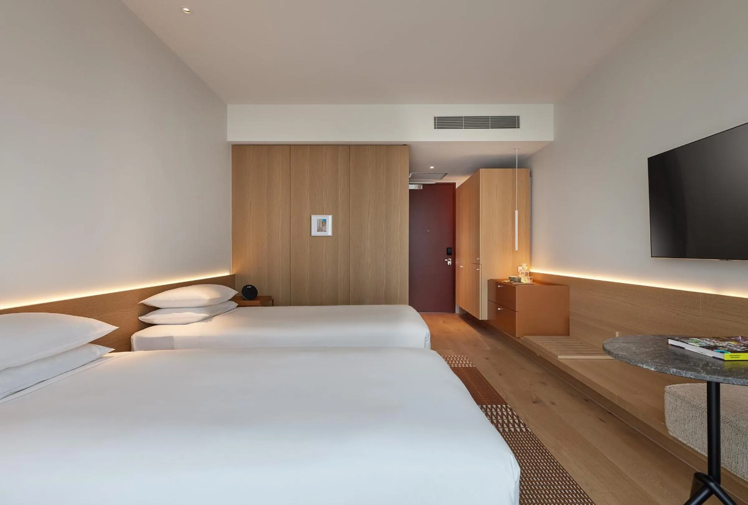 Bed in Hyatt Centric Melbourne