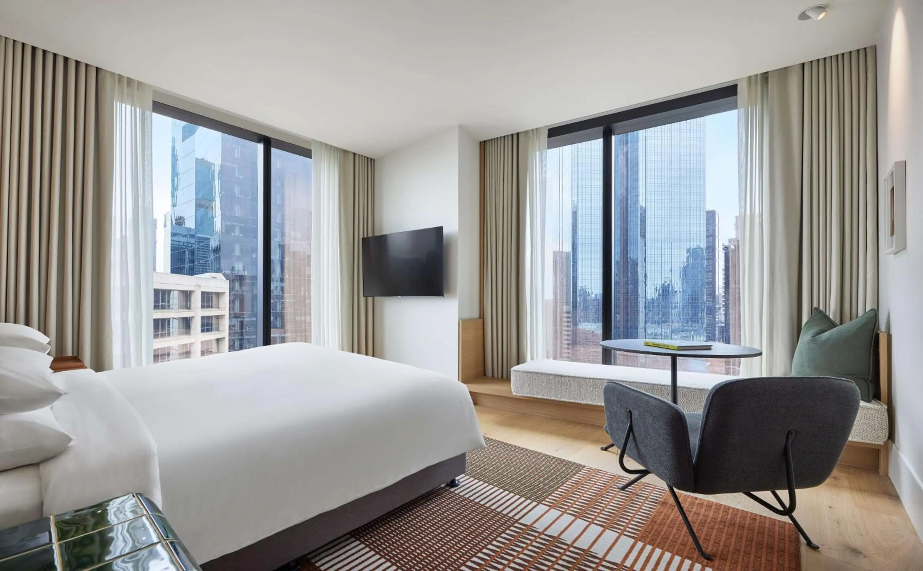 Bedroom, Bed in Hyatt Centric Melbourne