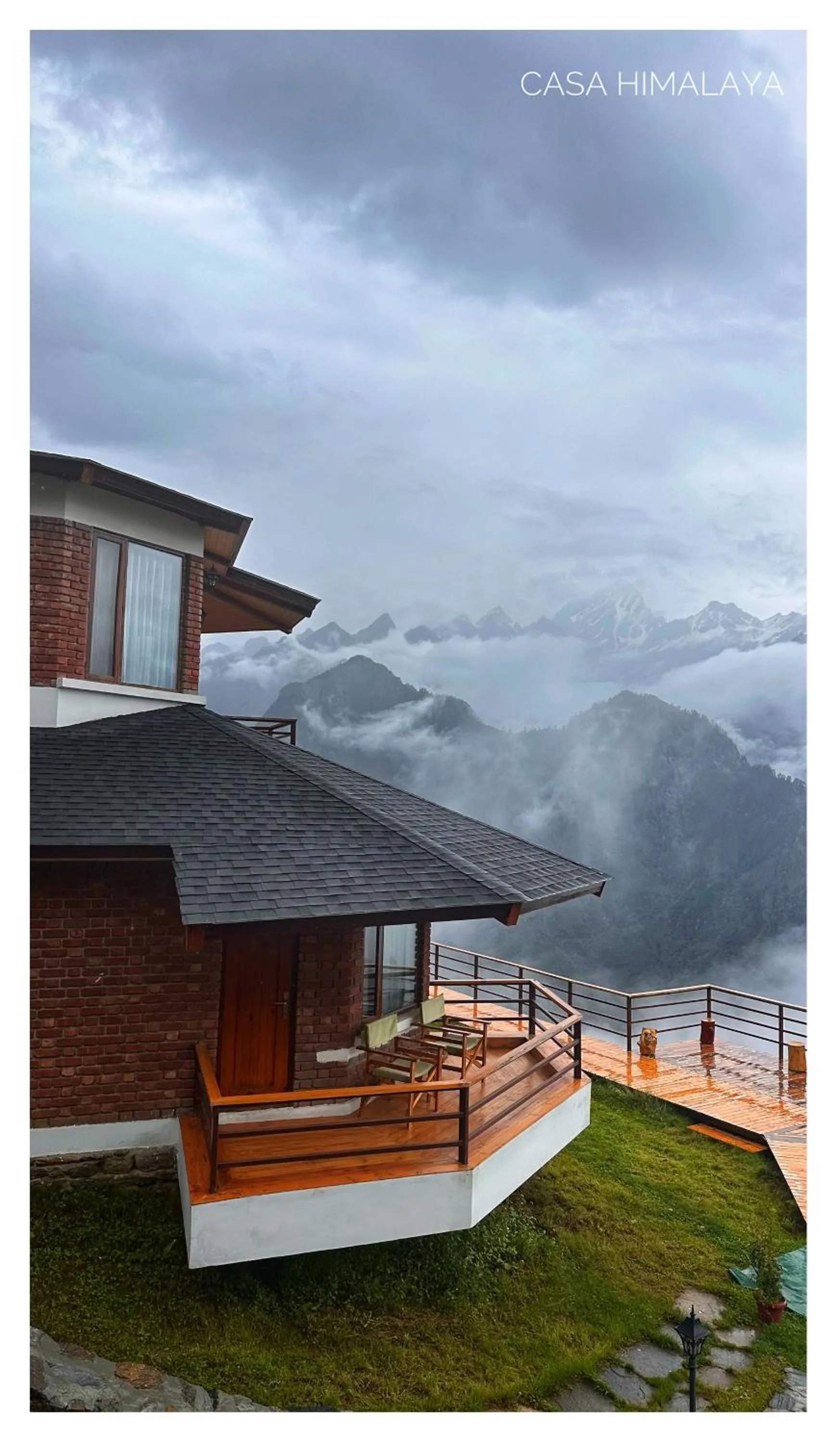 Property building in Casa Himalaya, Auli