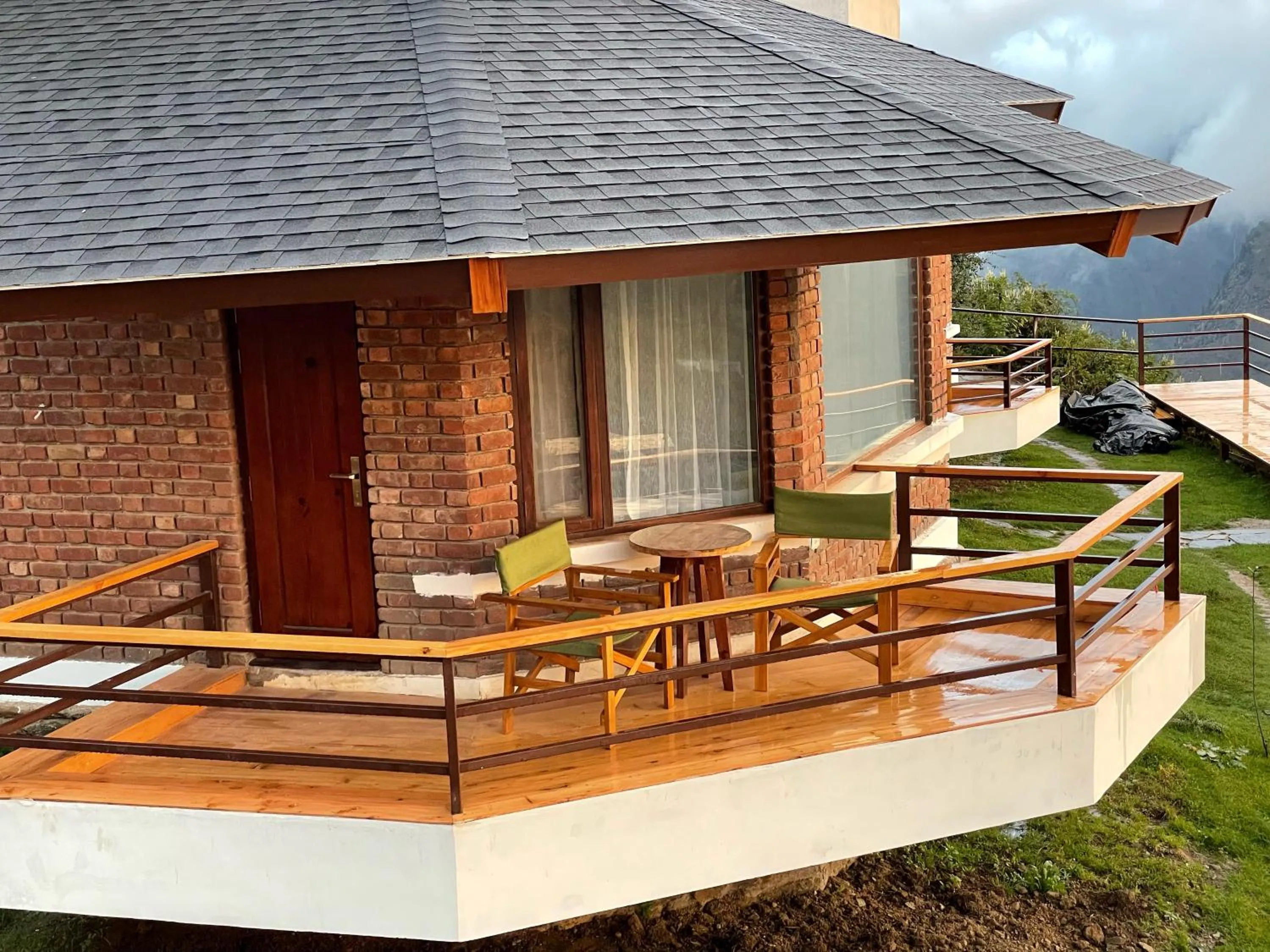 Balcony/Terrace in Casa Himalaya, Auli