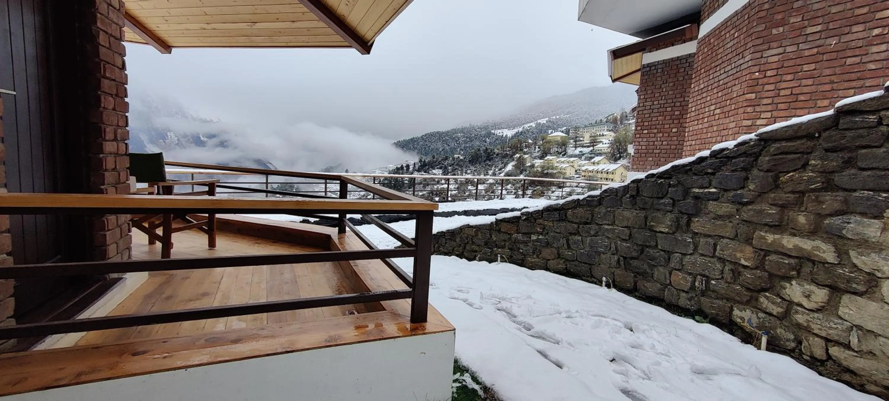 Natural landscape in Casa Himalaya, Auli
