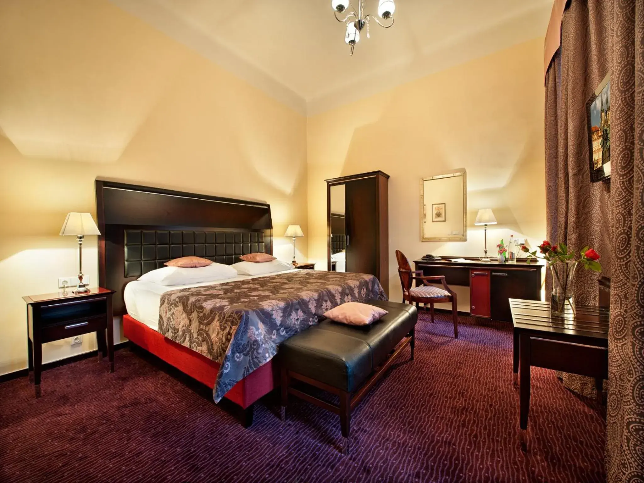 Photo of the whole room, Bed in EA Embassy Prague Hotel Photo of the whole room, Bed in EA Embassy Prague Hotel