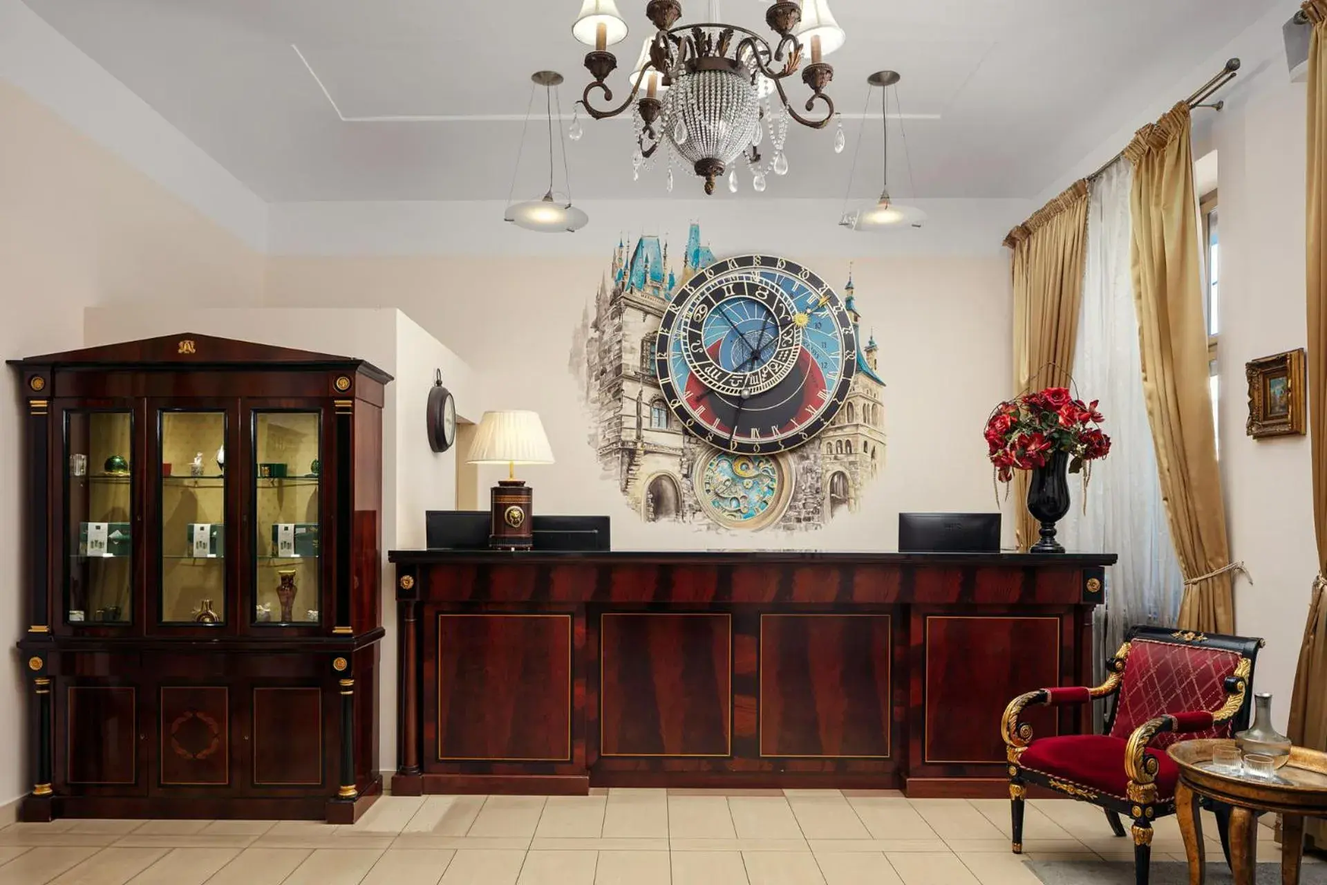 Lobby or reception in EA Embassy Prague Hotel Lobby or reception in EA Embassy Prague Hotel