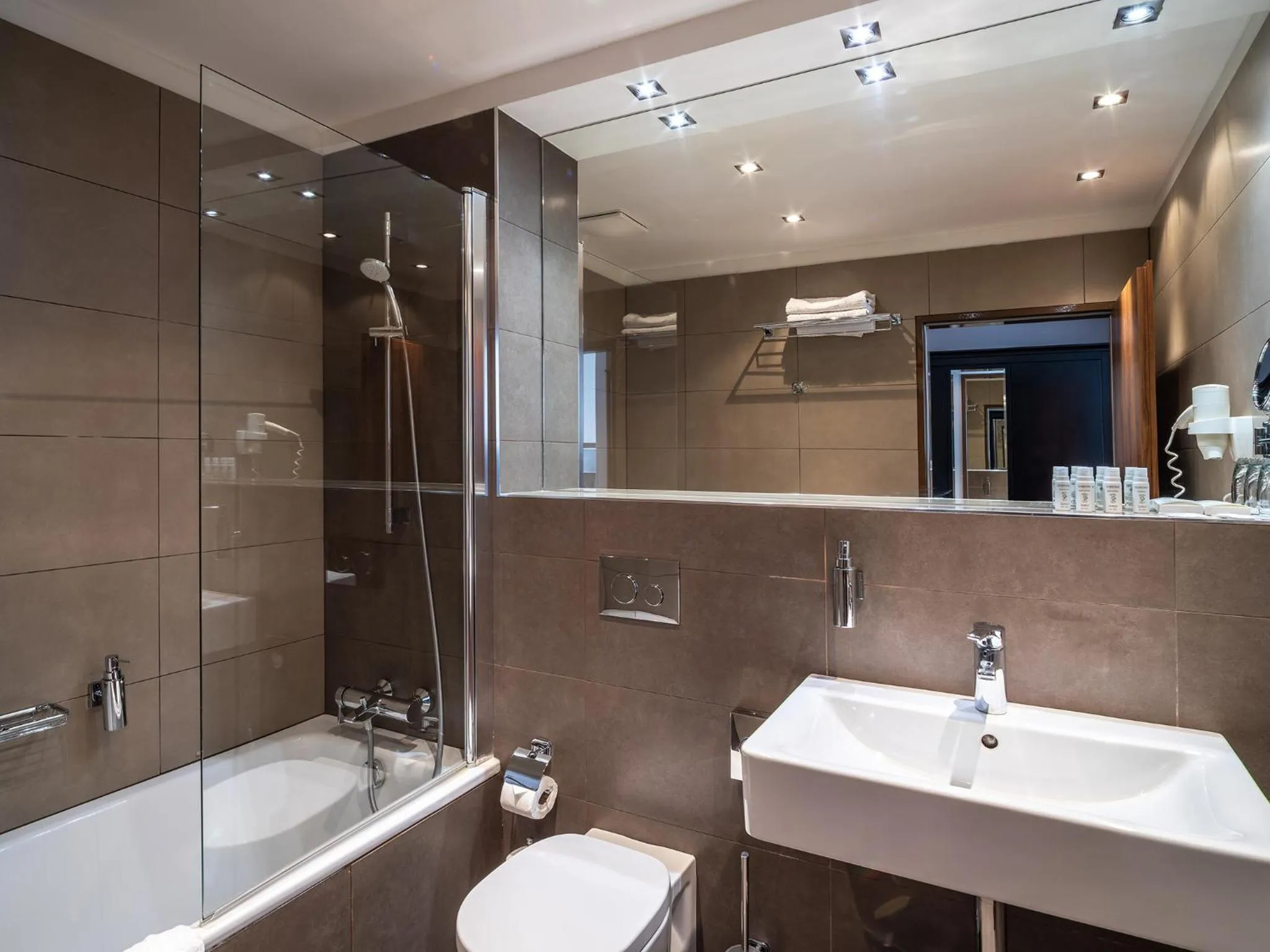 Bathroom in EA Embassy Prague Hotel