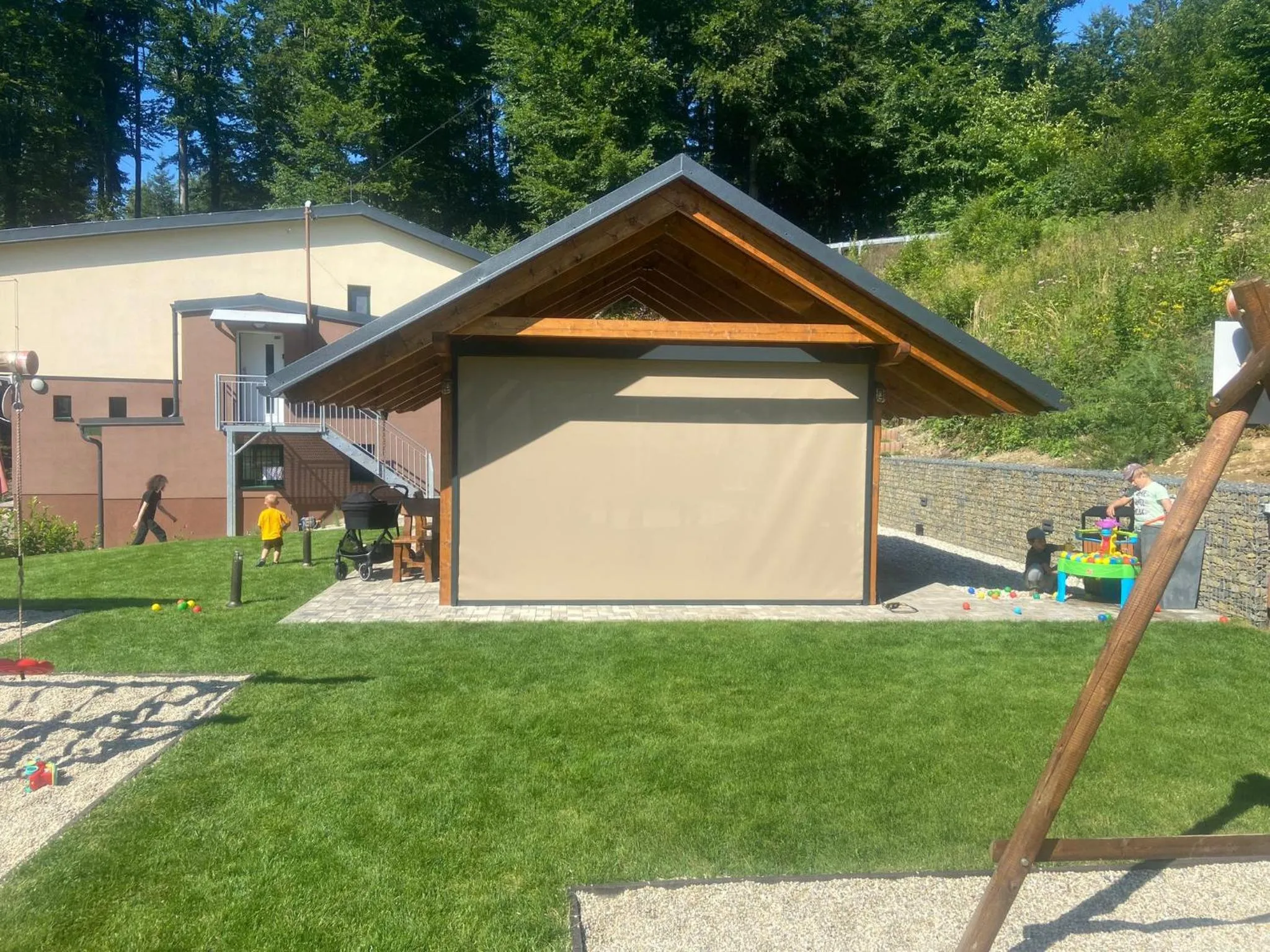 Seating area in Chata U dědka