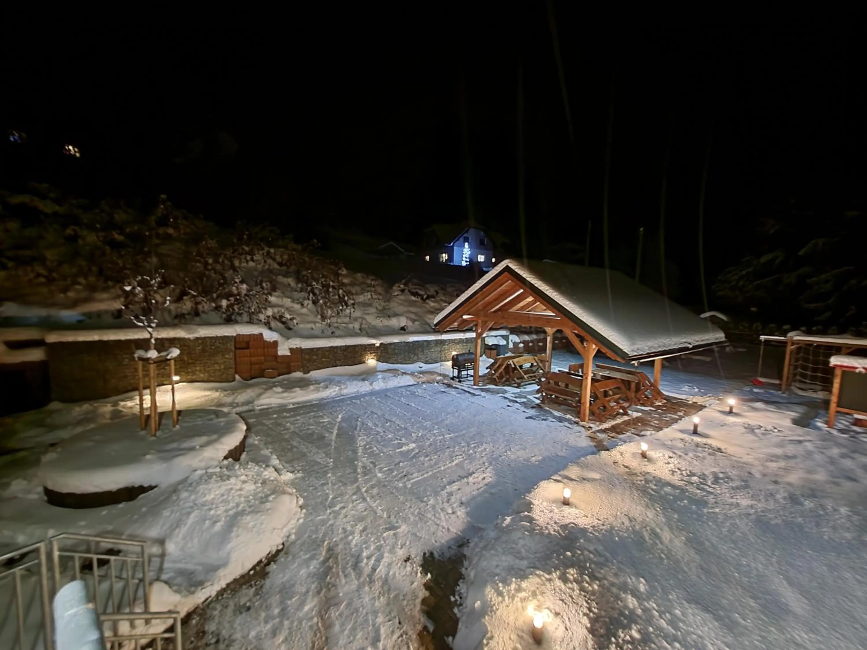 Winter in Chata U dědka