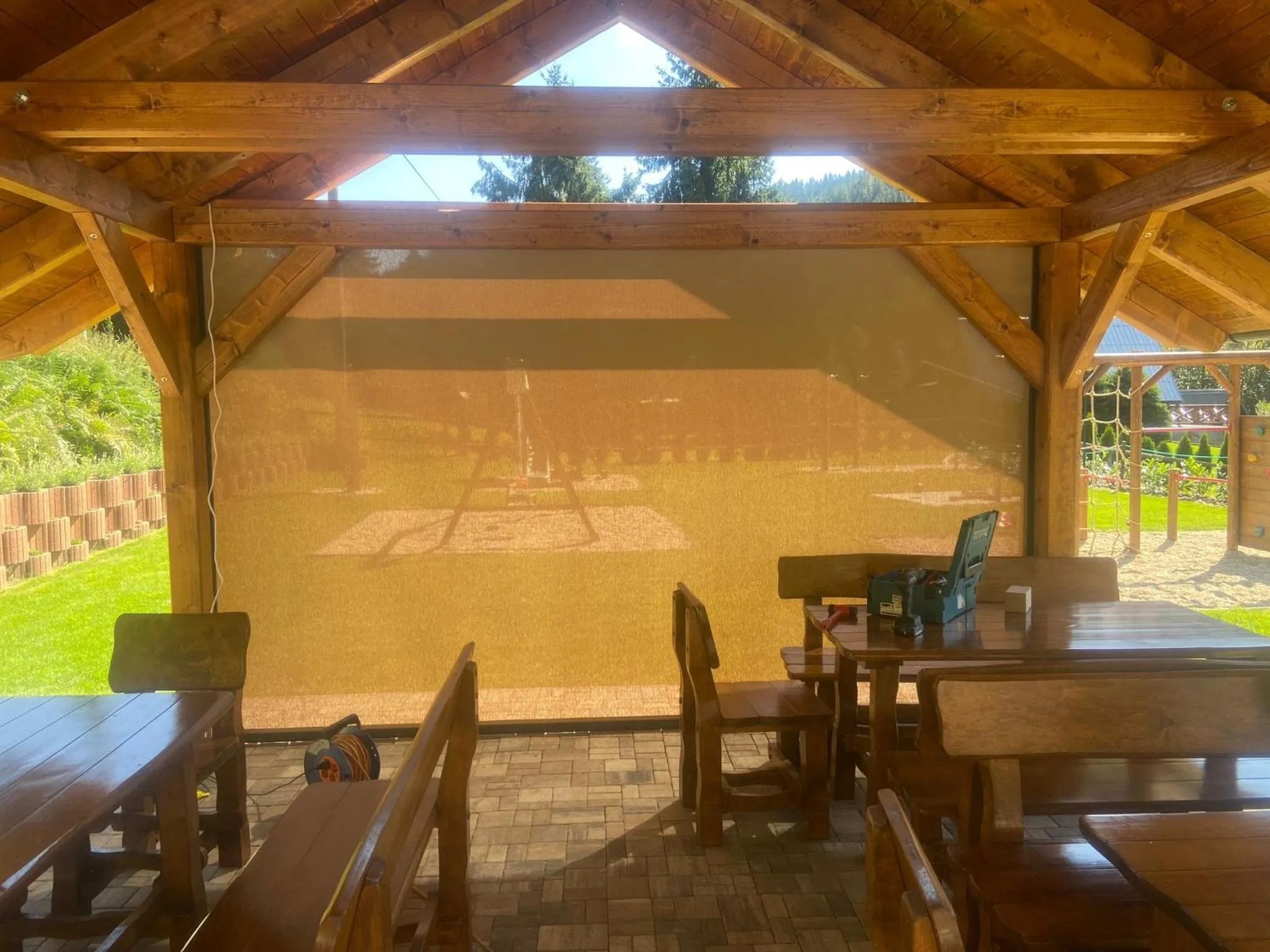 Seating area in Chata U dědka