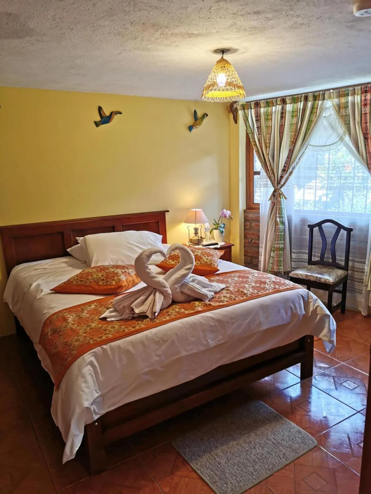 Bed in Hotel Donde Ivan