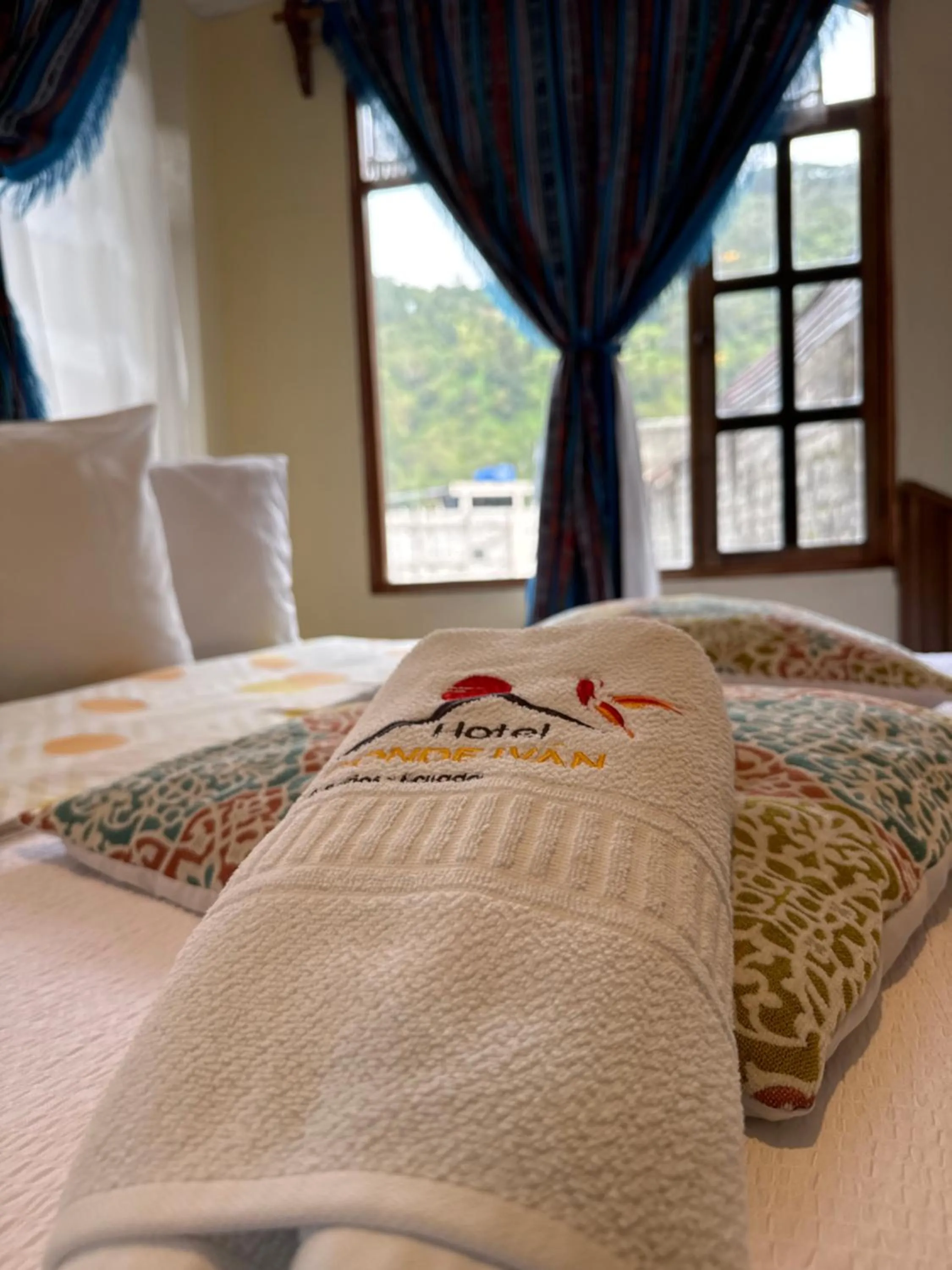 Bed in Hotel Donde Ivan