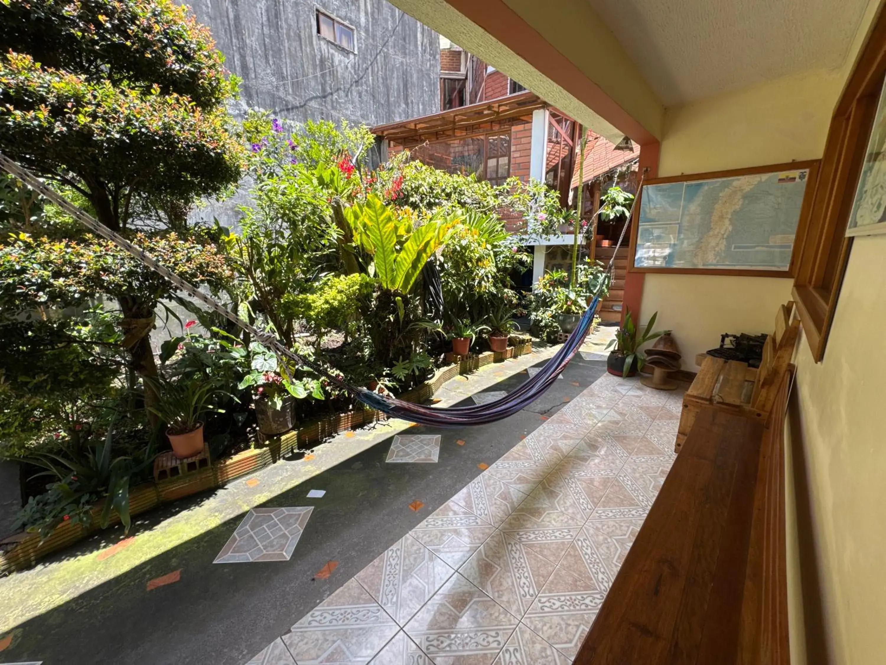 Triple Room with Garden View in Hotel Donde Ivan Triple Room with Garden View in Hotel Donde Ivan