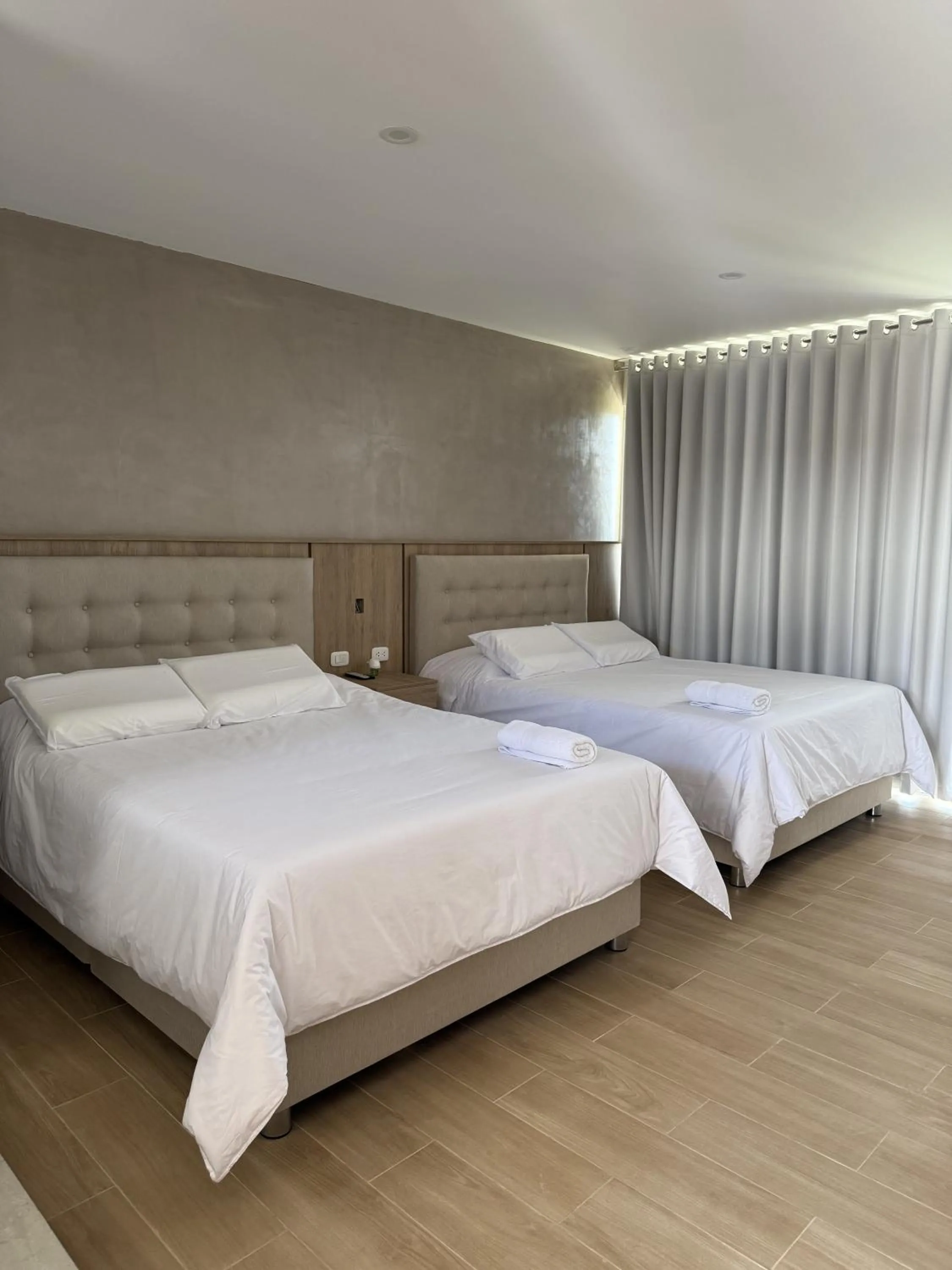 Bed in Hotel El Condor