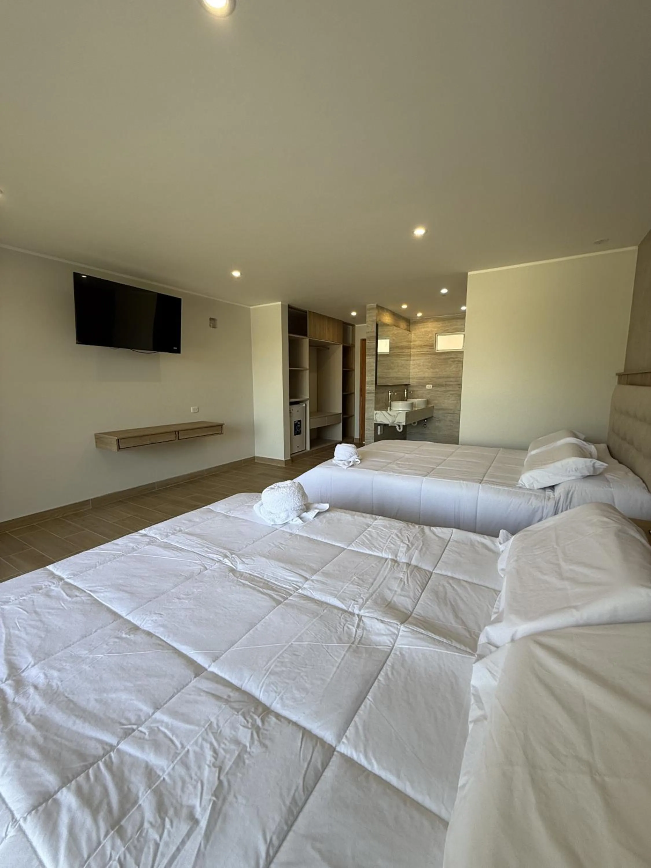 Bed in Hotel El Condor